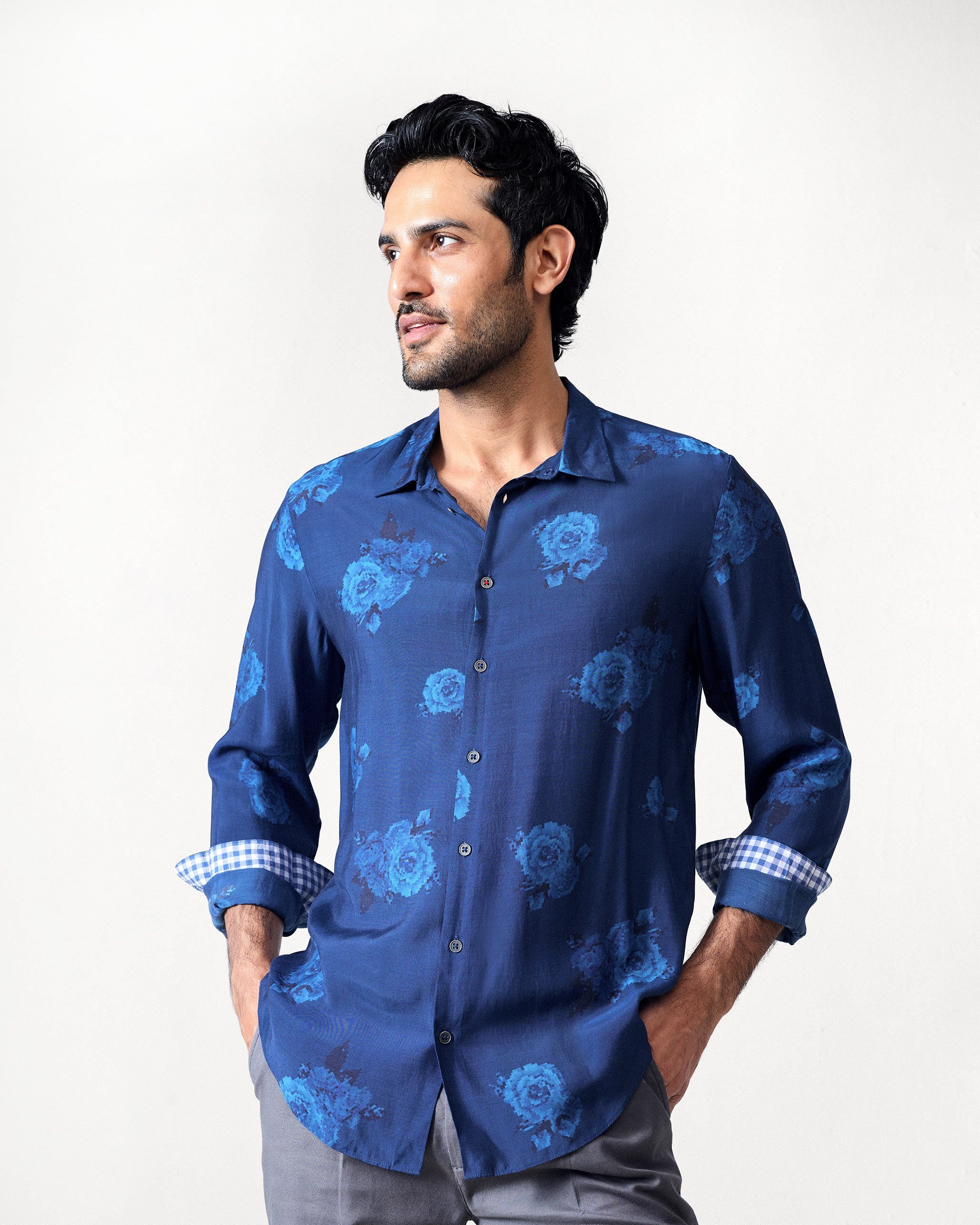 Hakuna Shirt - Navy Printed