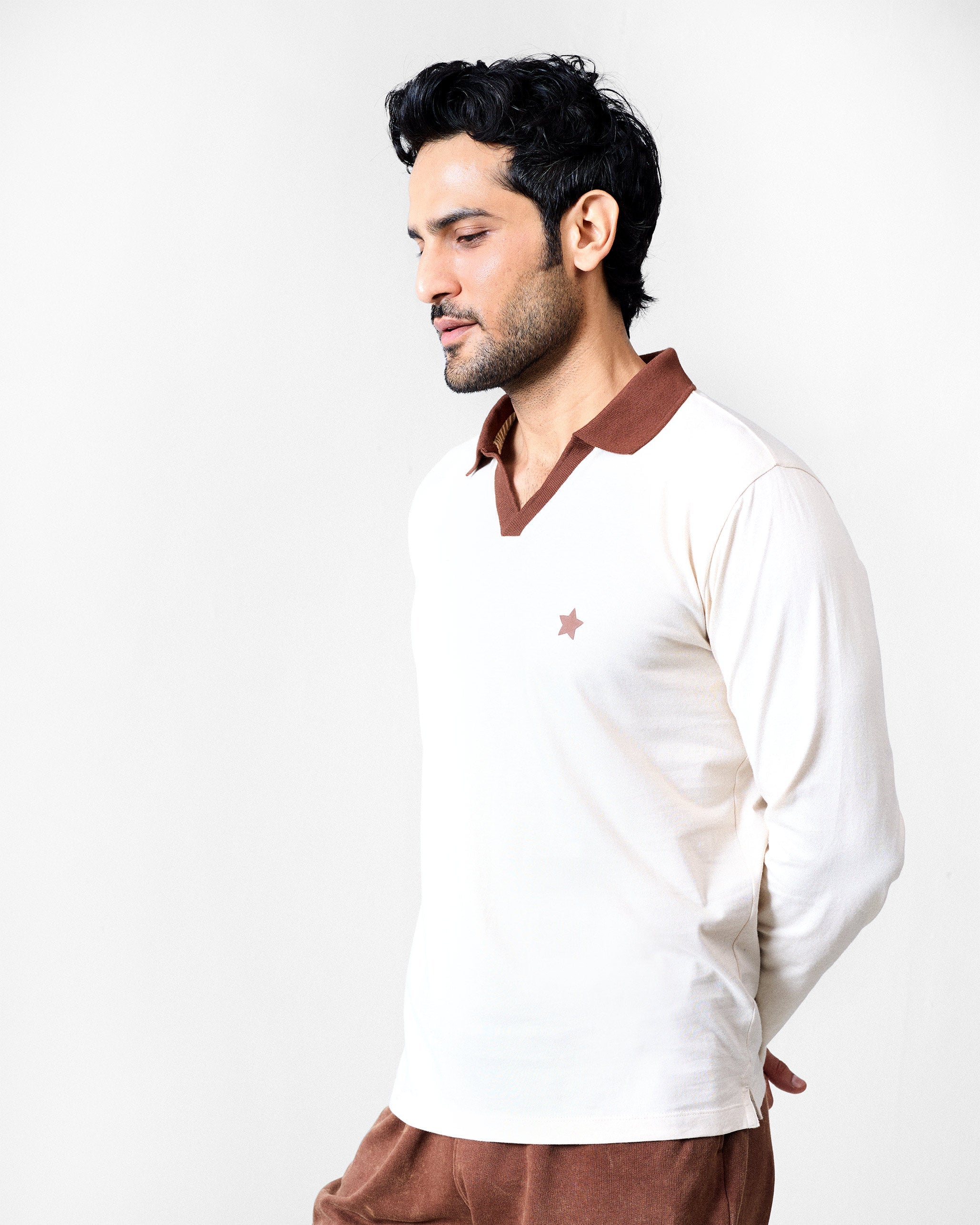 Haze Polo T-Shirt - Ivory