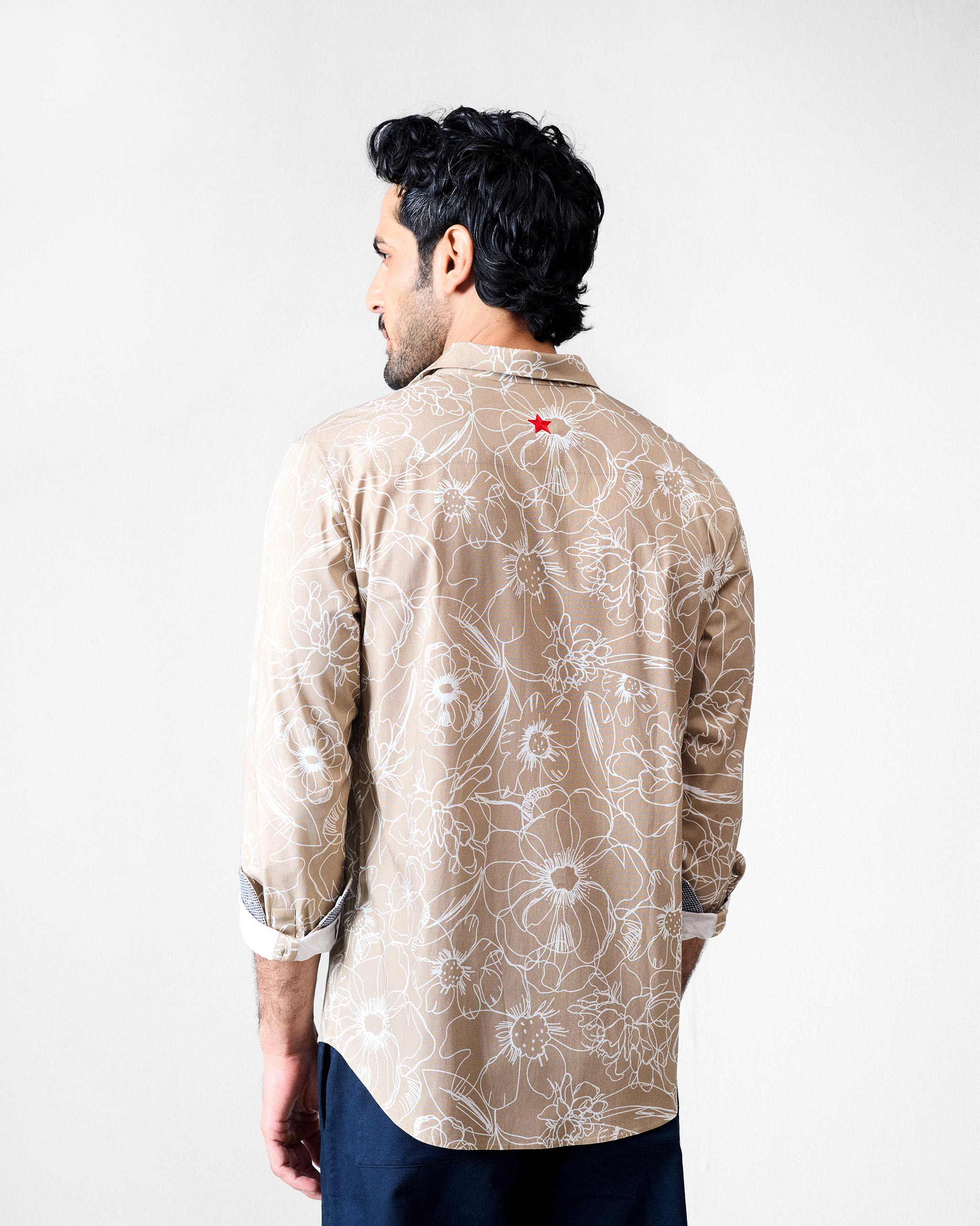 Hakuna Shirt - Light Brown Printed