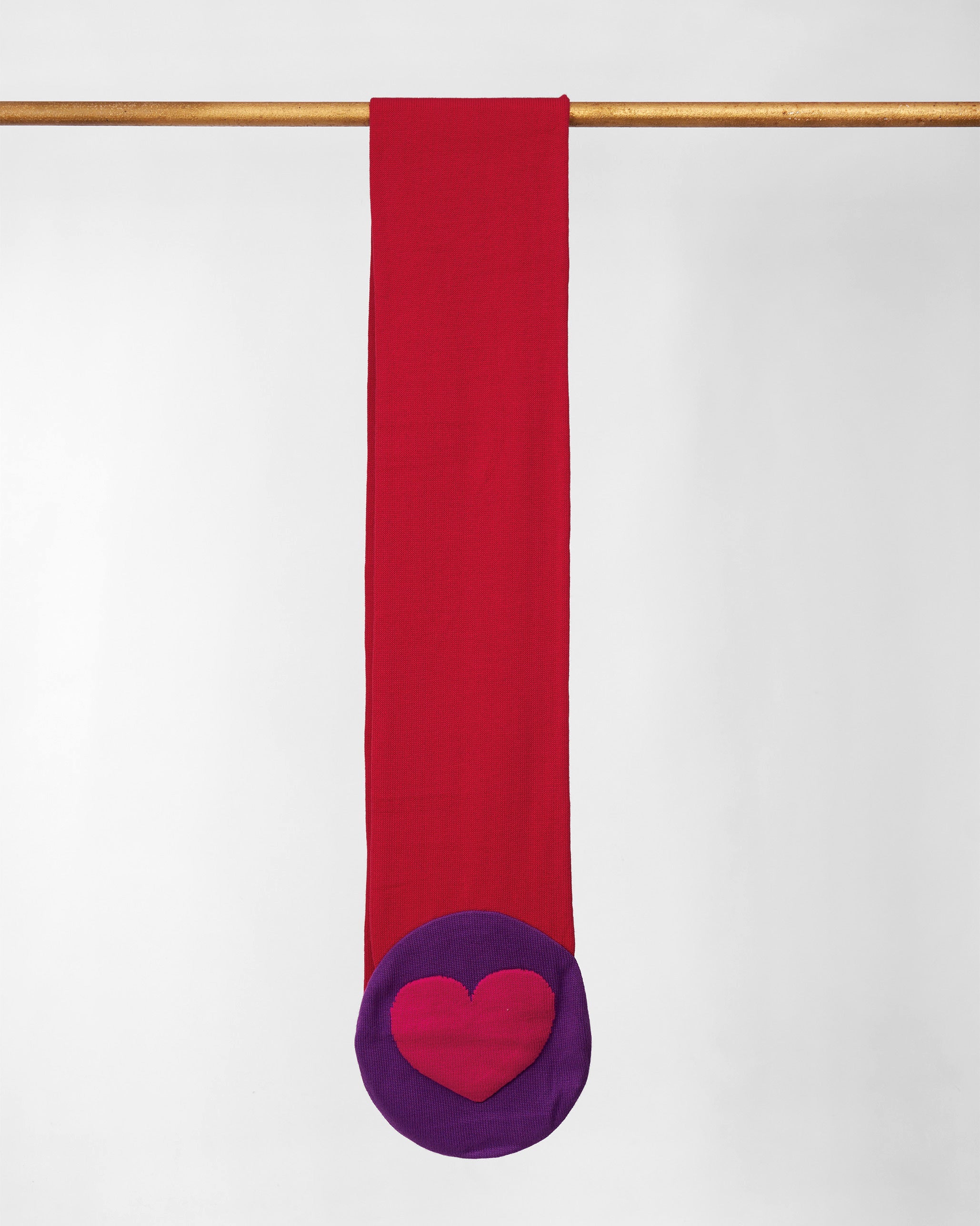 Sway Scarf - Red & Fuchsia