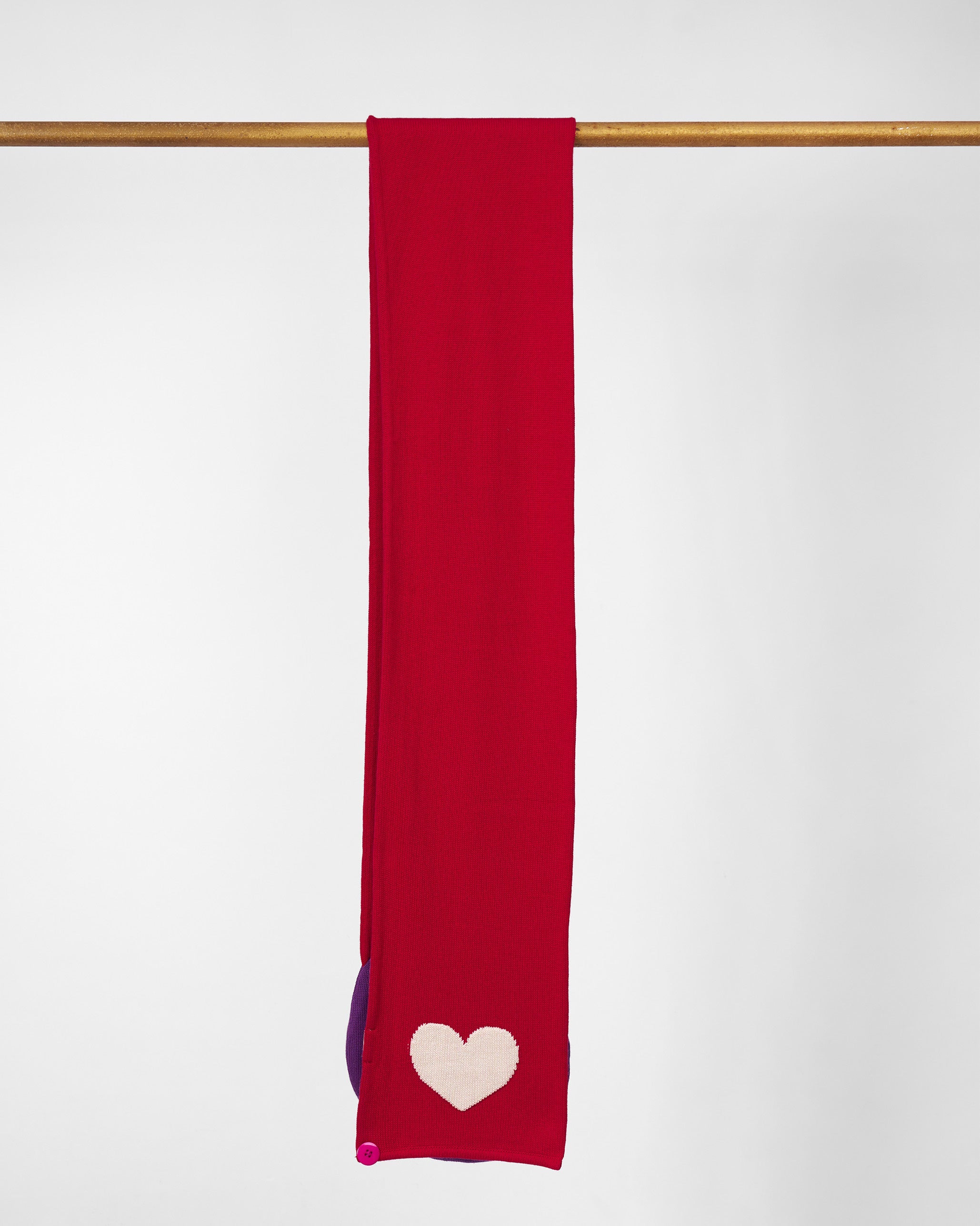 Sway Scarf - Red & Fuchsia