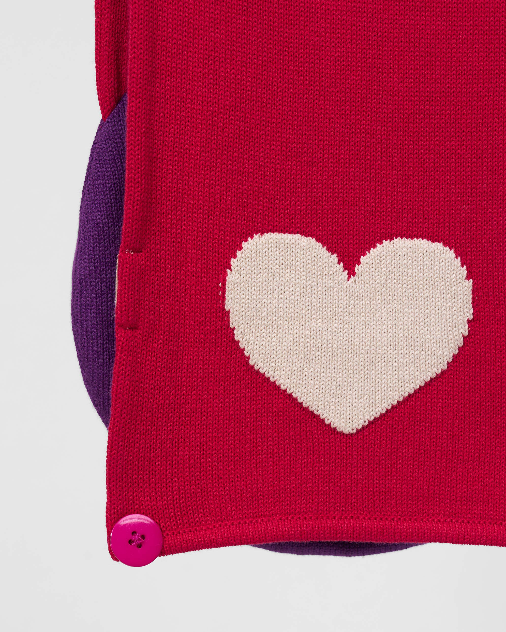 Sway Scarf - Red & Fuchsia