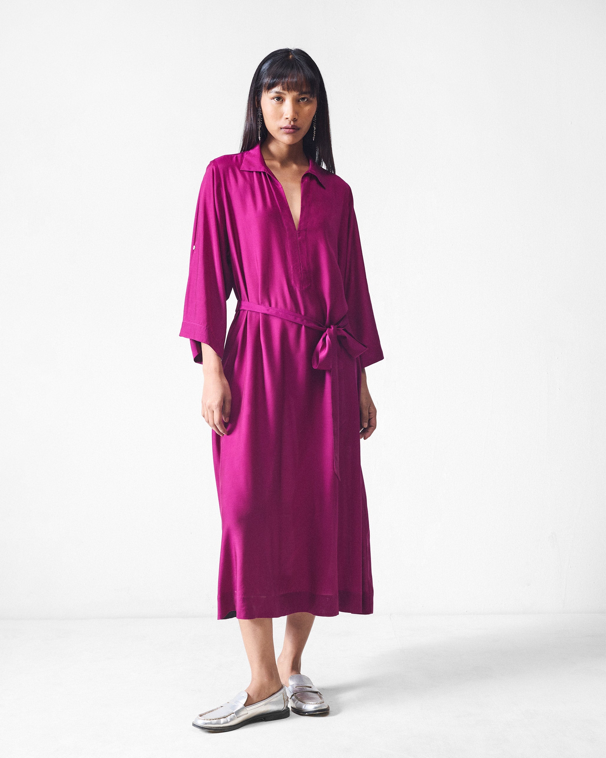 Bay Dress - Mulberry