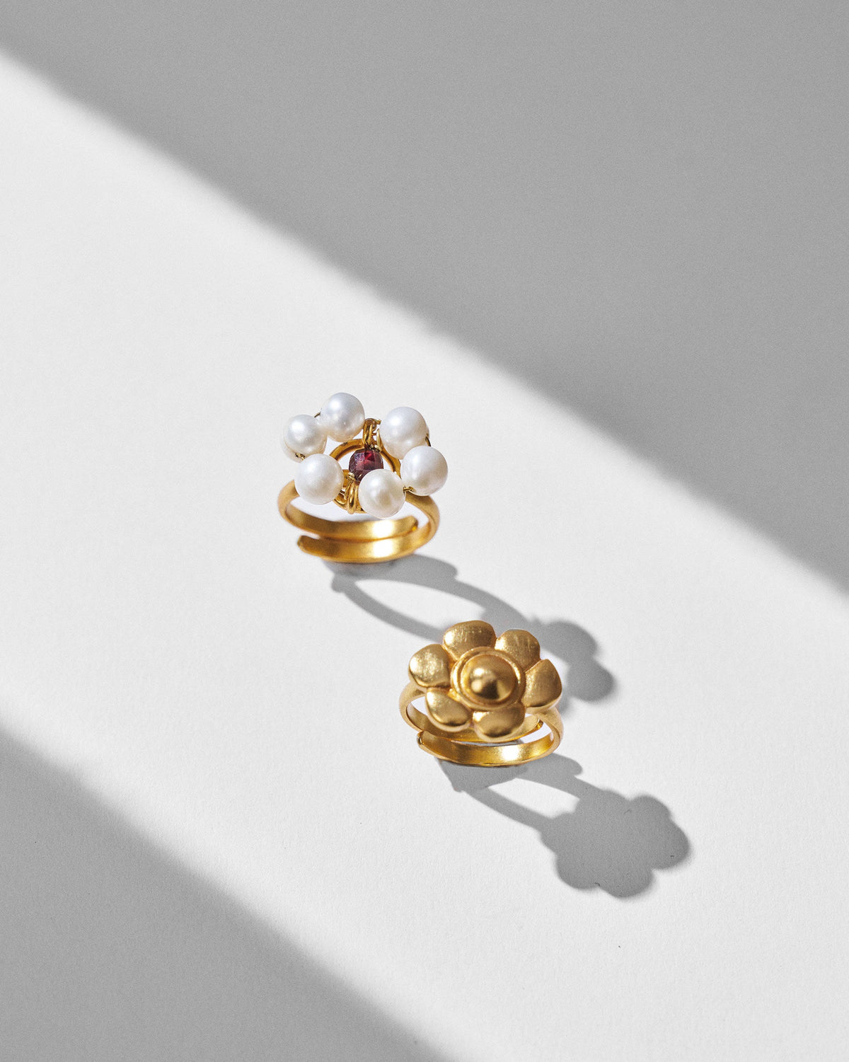 Mogra Rings - Gold
