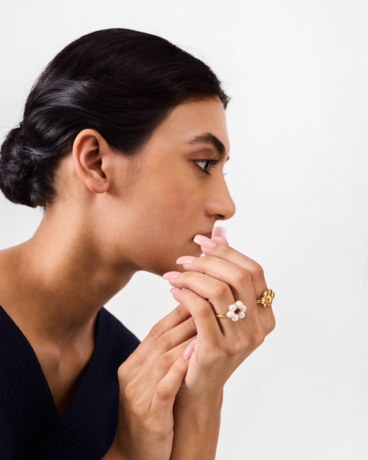 Mogra Rings - Gold