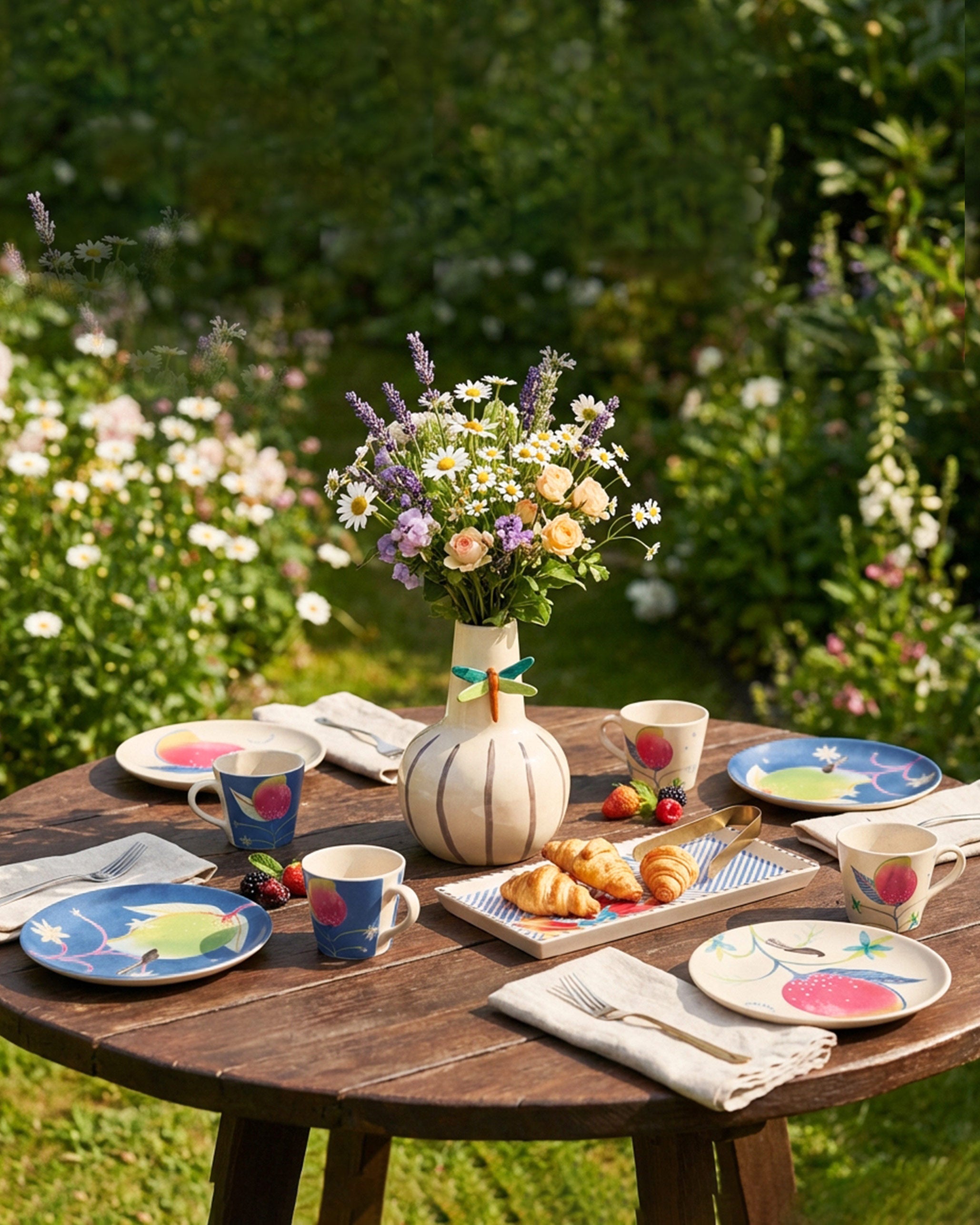 Ambi Tea Plate - Set of 4