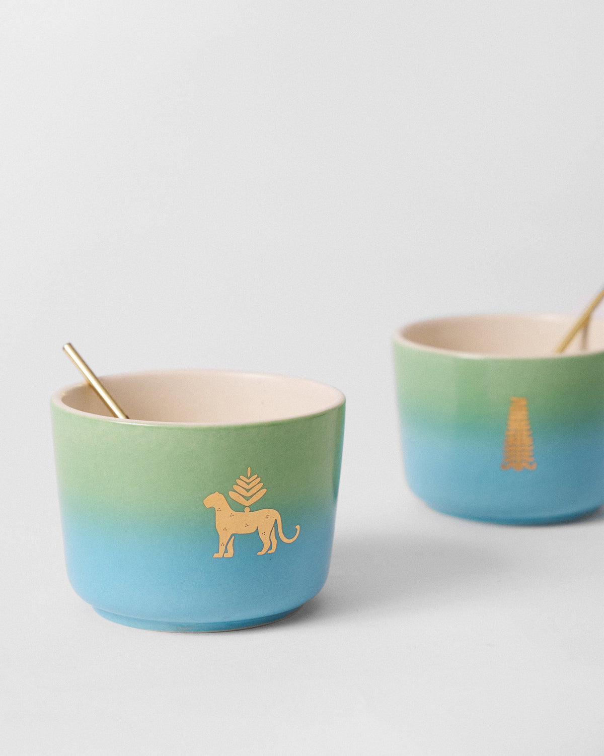Sindhuraa Nut Bowl with Spoon - Set of 2