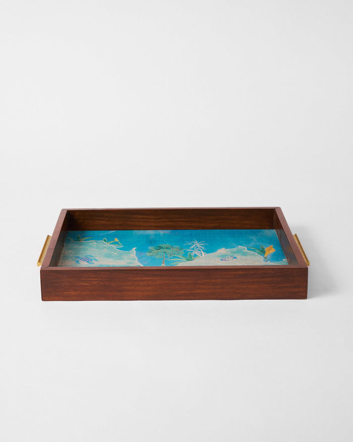 Indian Ocean Rectangle Tray