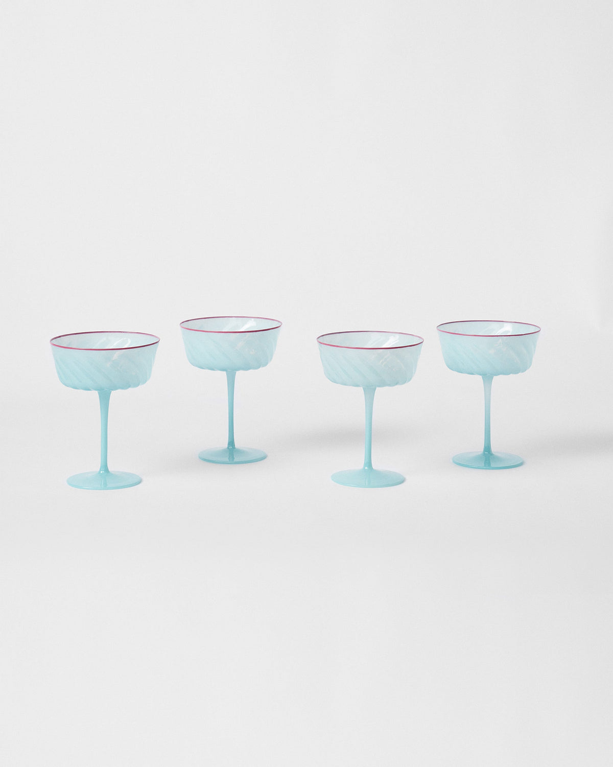 Ripple Margarita Glass - Set of 4