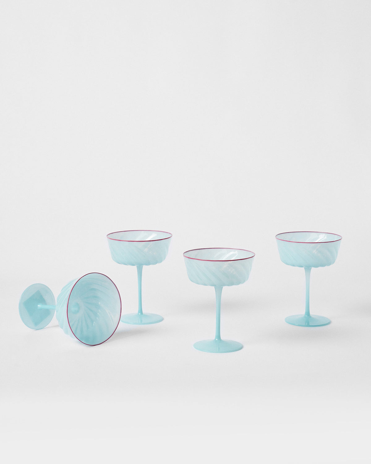 Ripple Margarita Glass - Set of 4