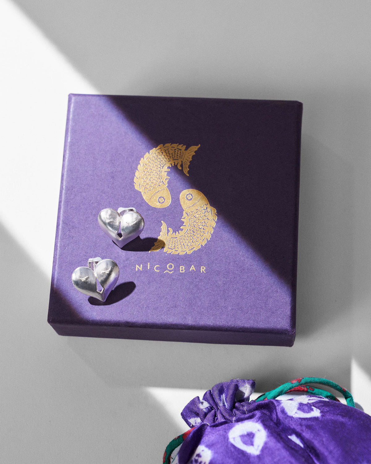 Dil Studs - Silver