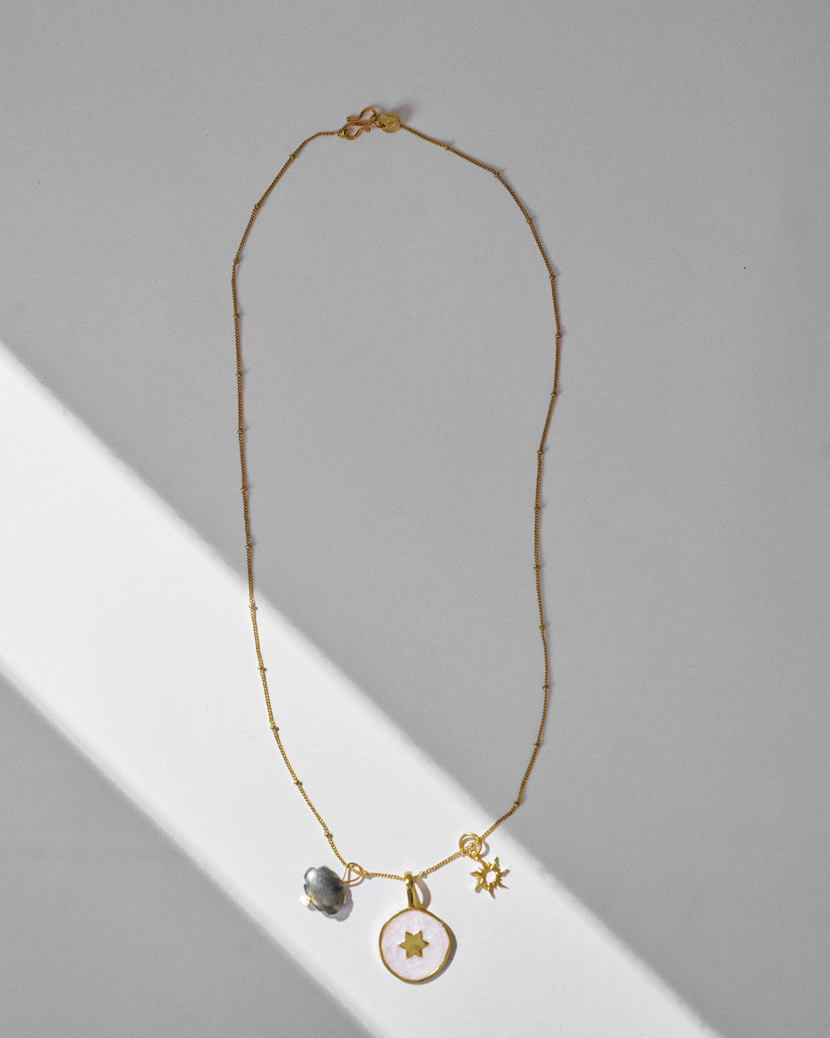 Starlight Necklace - Black & White