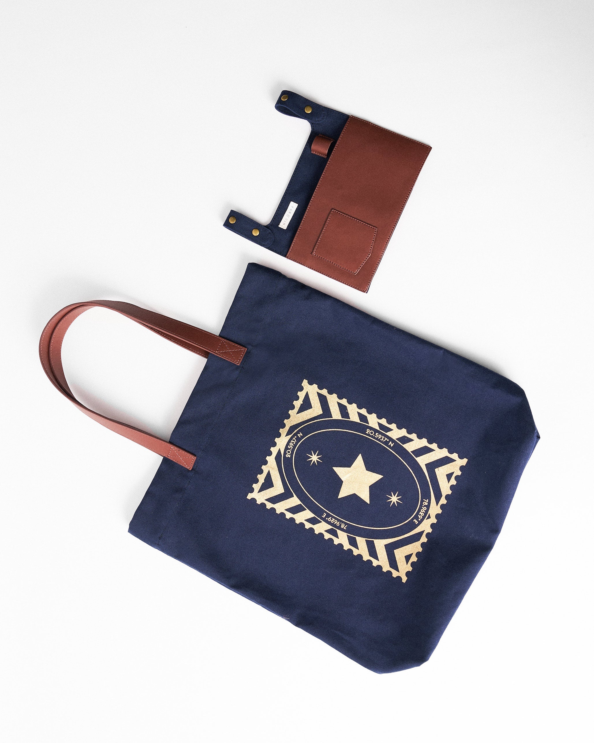 Mukayu City Tote - Navy
