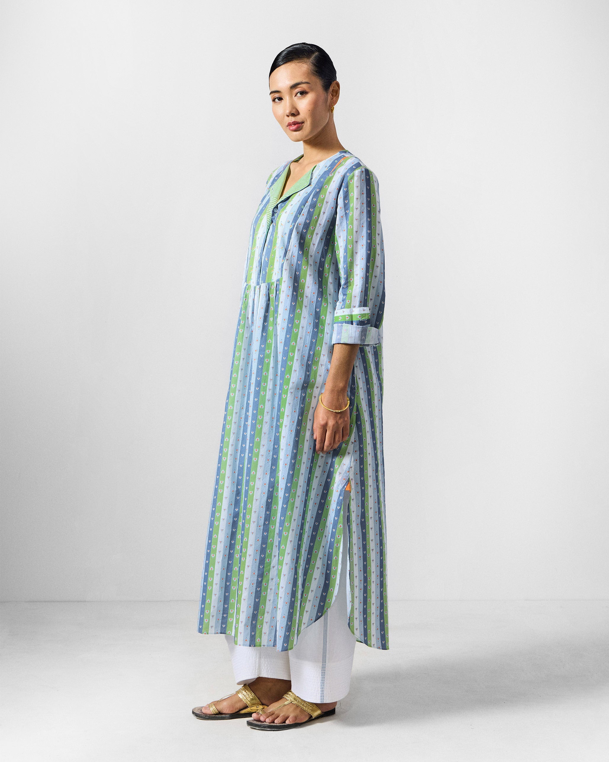 Imke Kurta - Multicoloured Printed