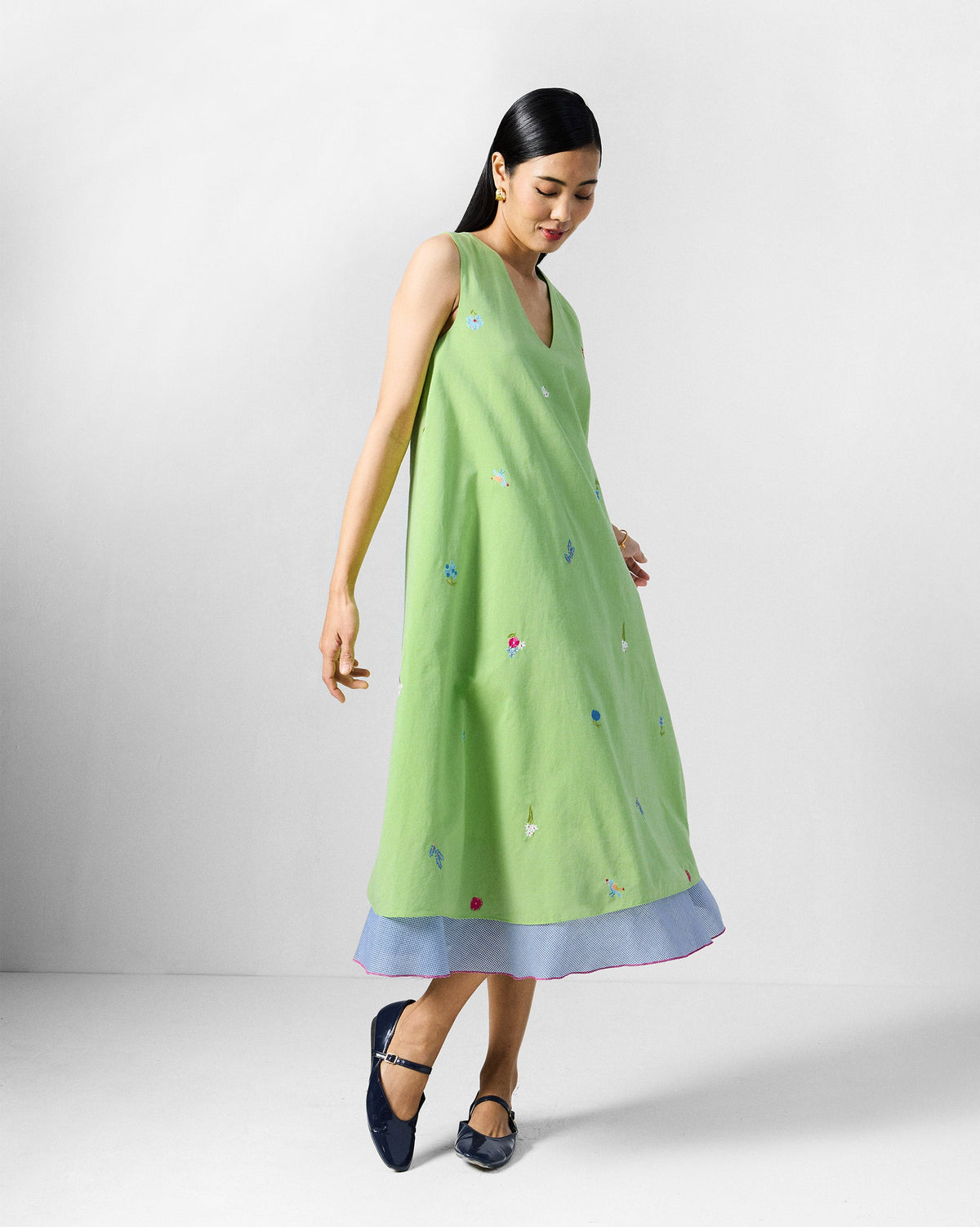 Ezra Dress - Multicolour Printed