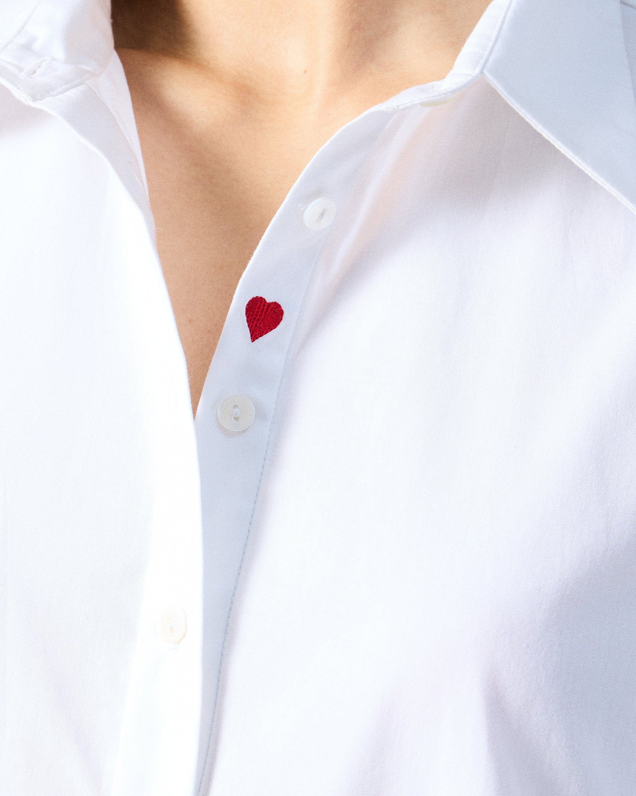 Kavi Dress - White & Orange Checks