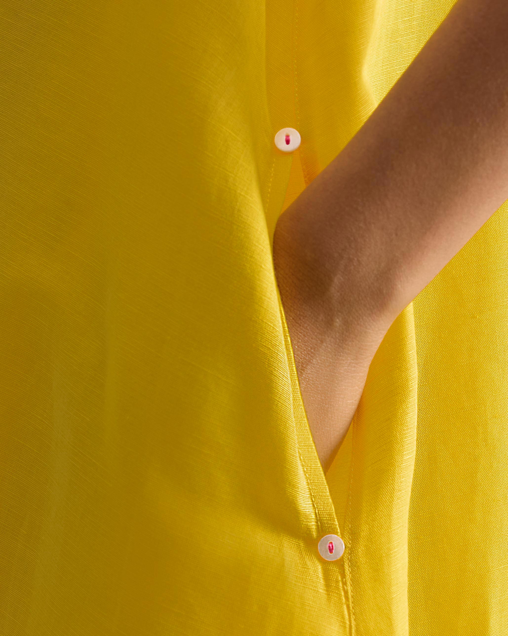 Double Layer Dress - Yellow