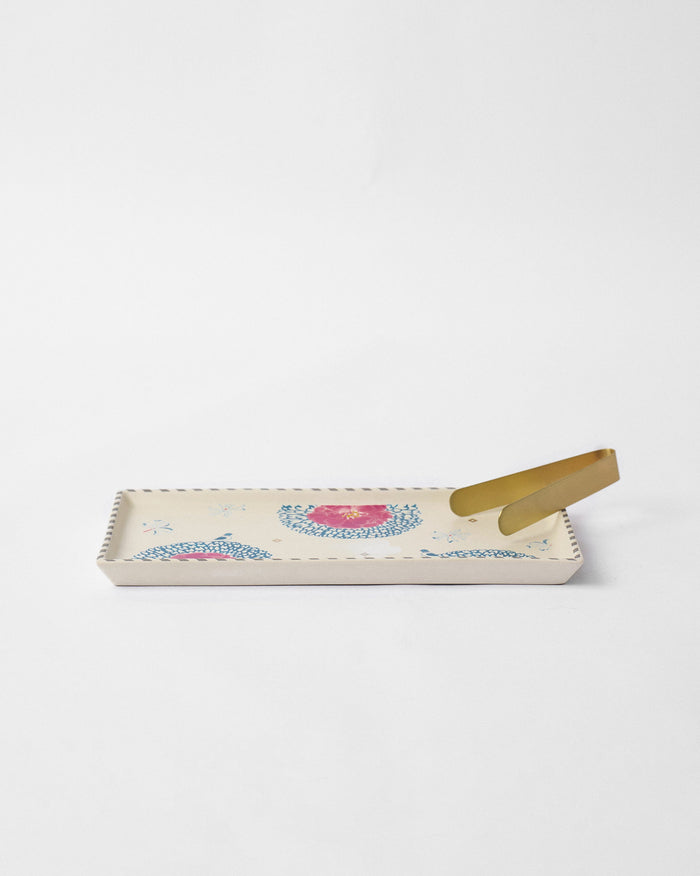 Marigold Cookie Tray With Tong