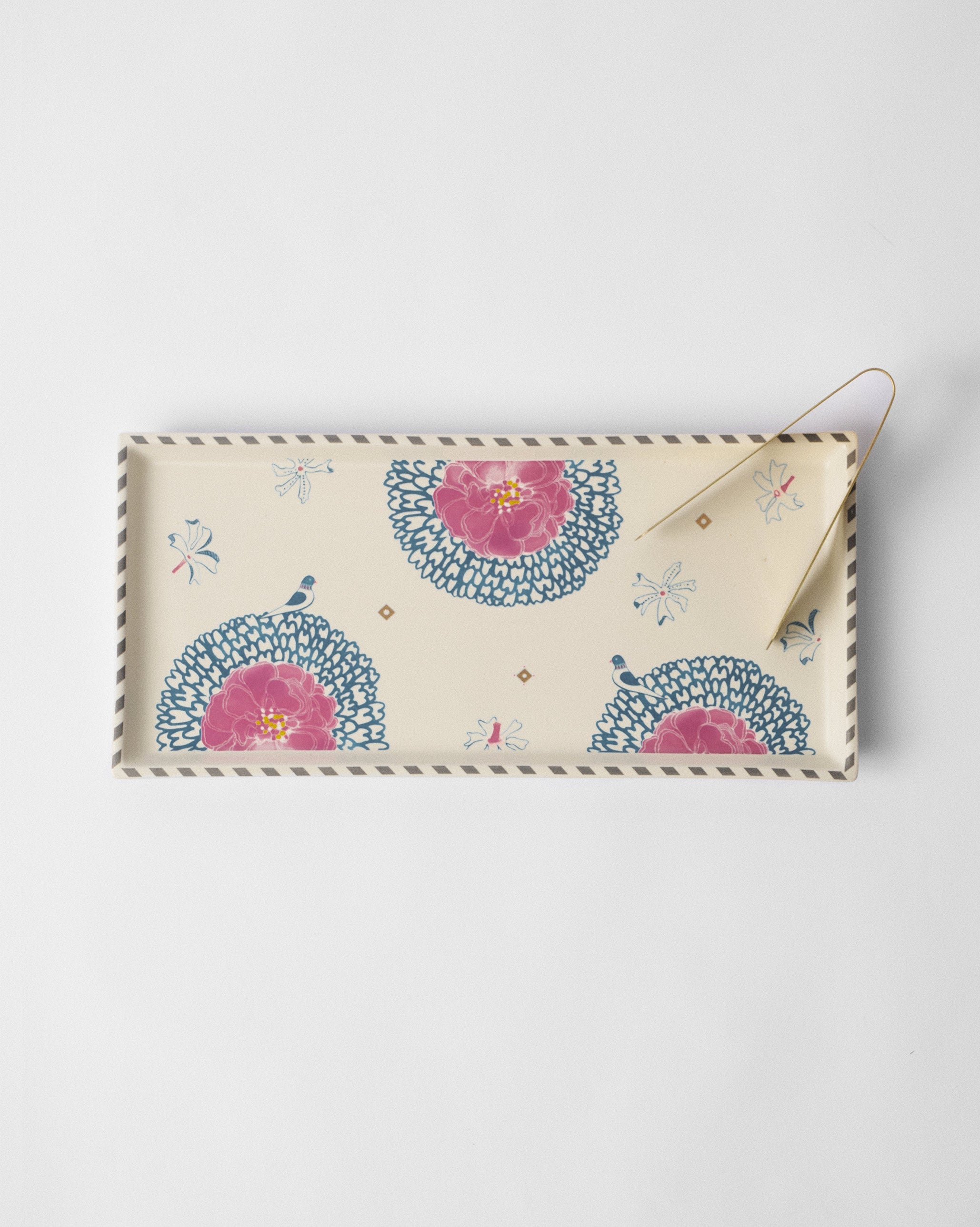 Marigold Cookie Tray With Tong