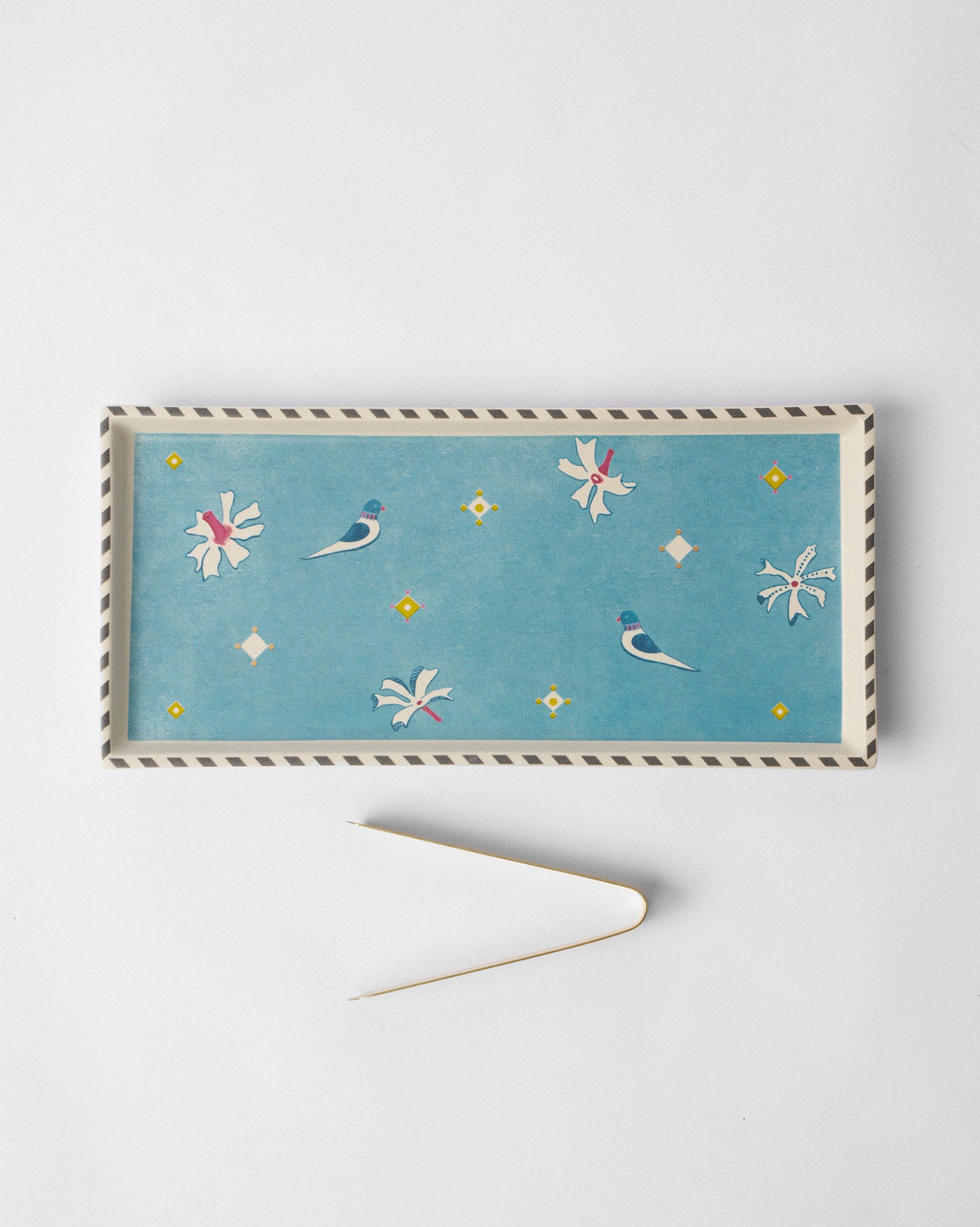 Parijat Cookie Tray With Tong