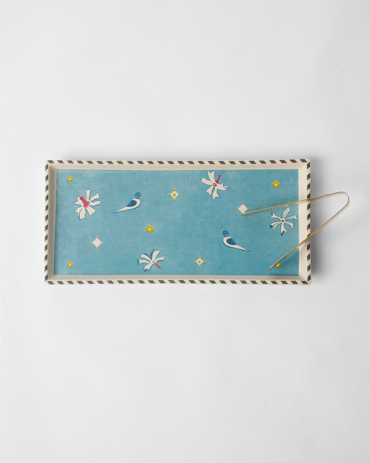 Parijat Cookie Tray With Tong