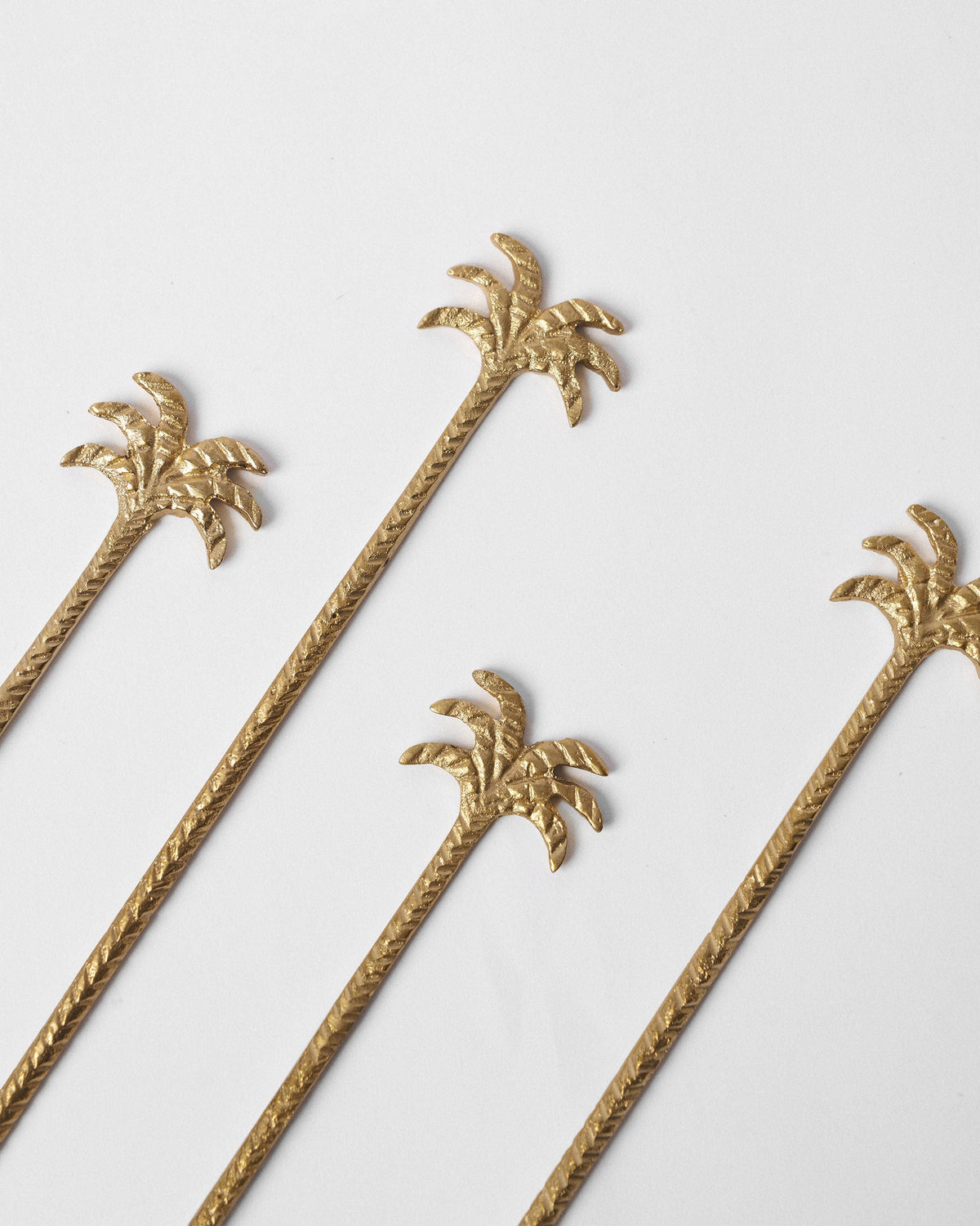 Palm Stirrers - Set of 4