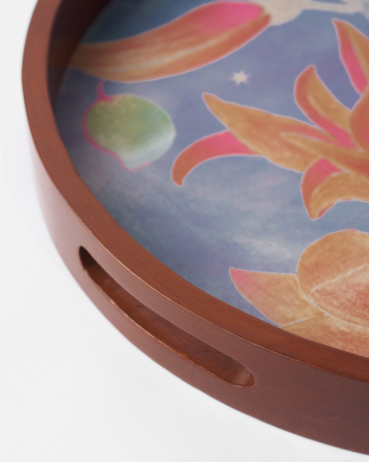 Palash Round Tray