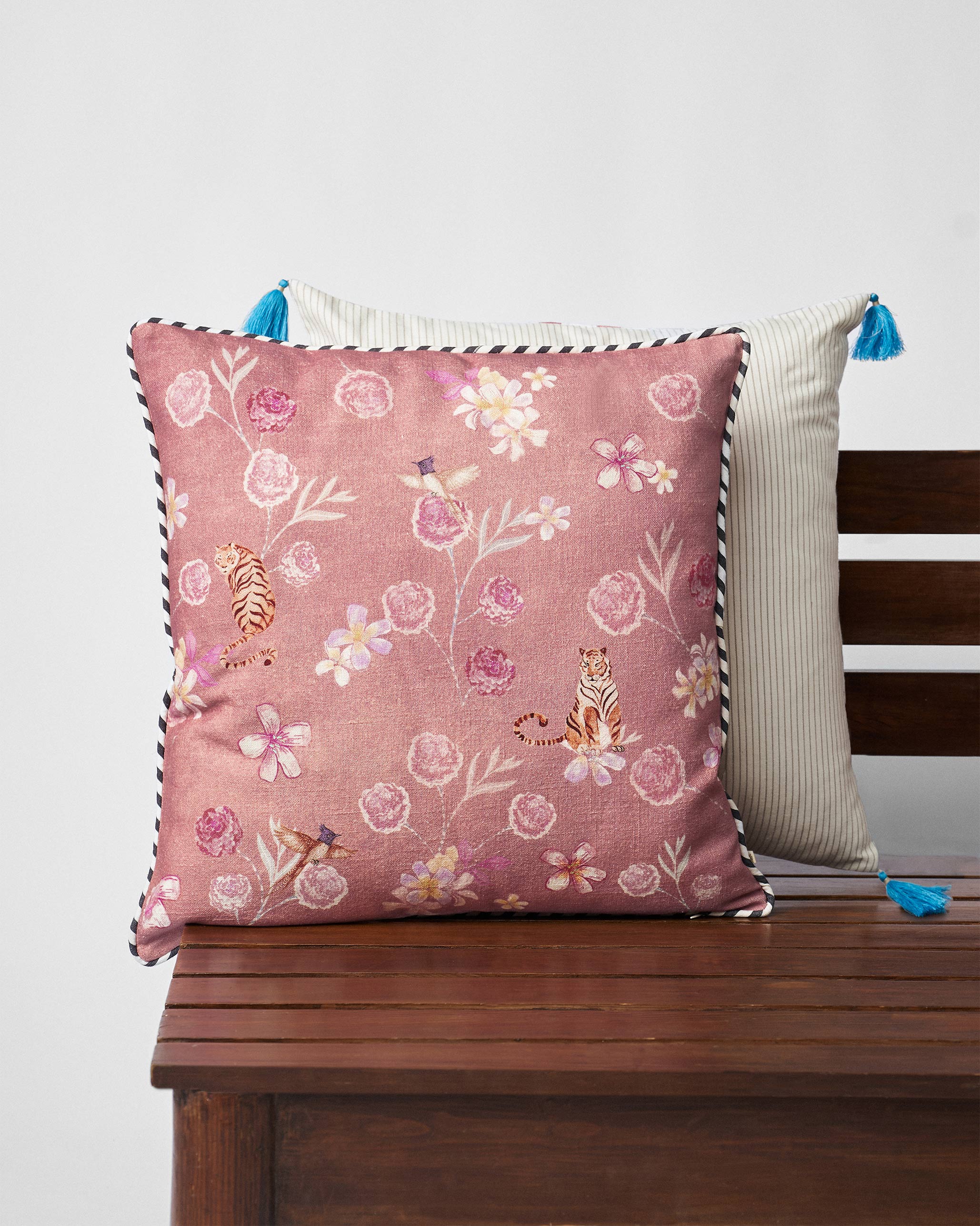 River Tiger Cushion Cover