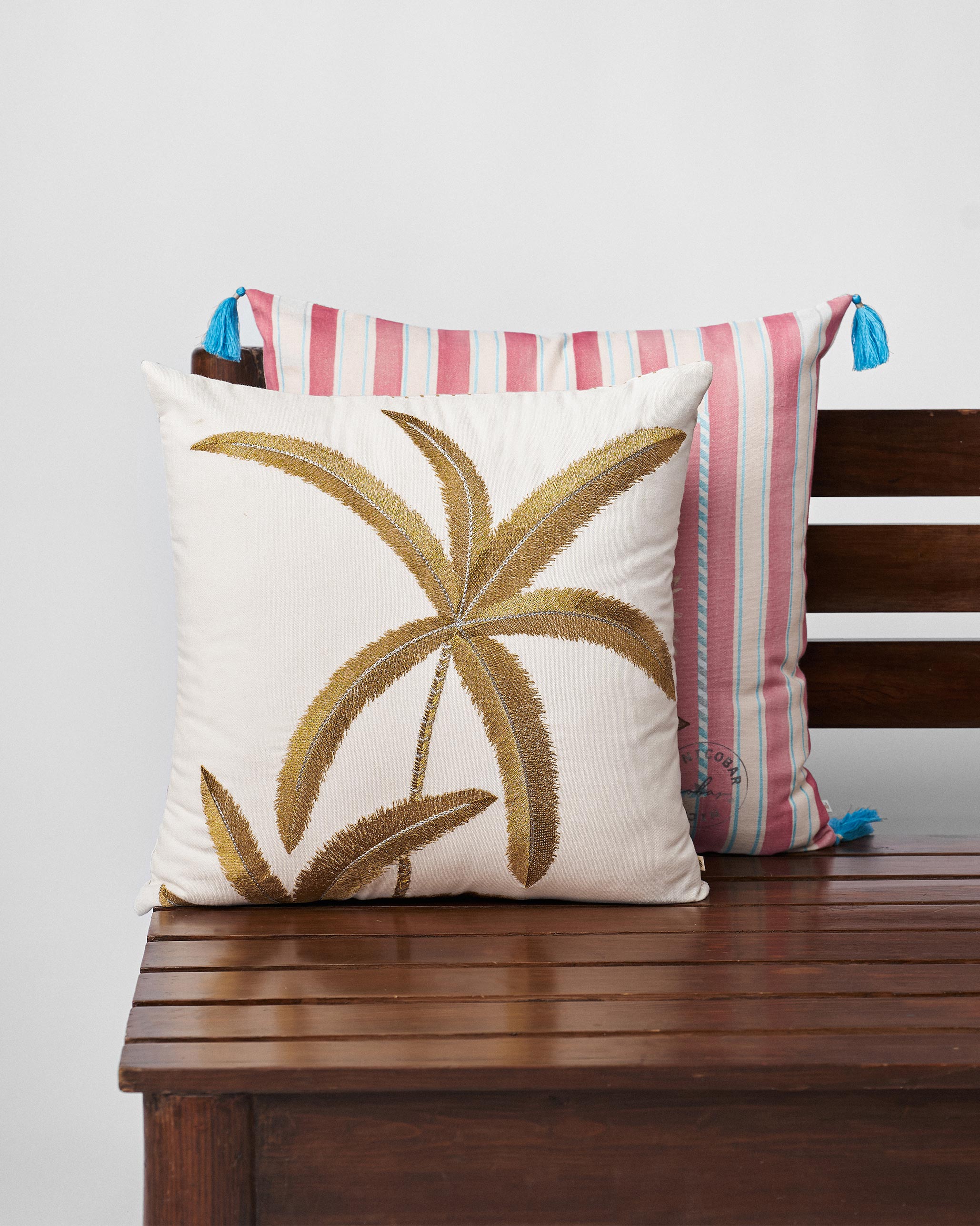 Palm Dance Cushion Cover