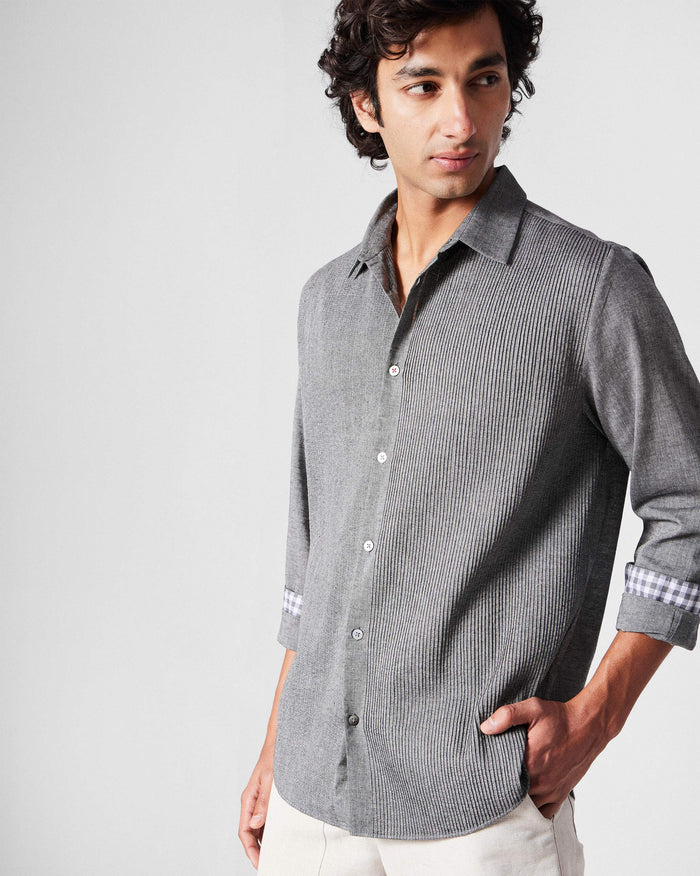 Nava Shirt - Charcoal