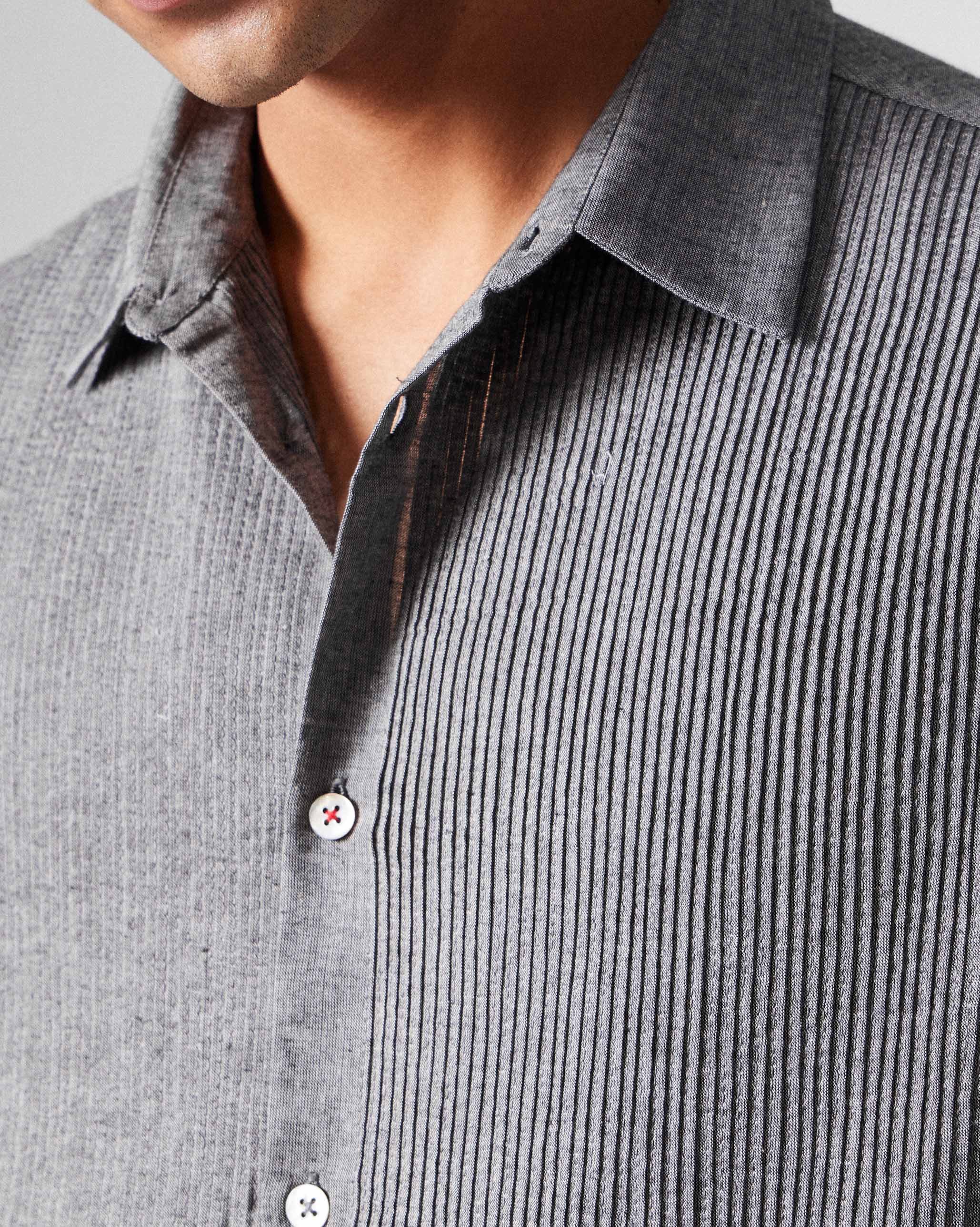 Nava Shirt - Charcoal