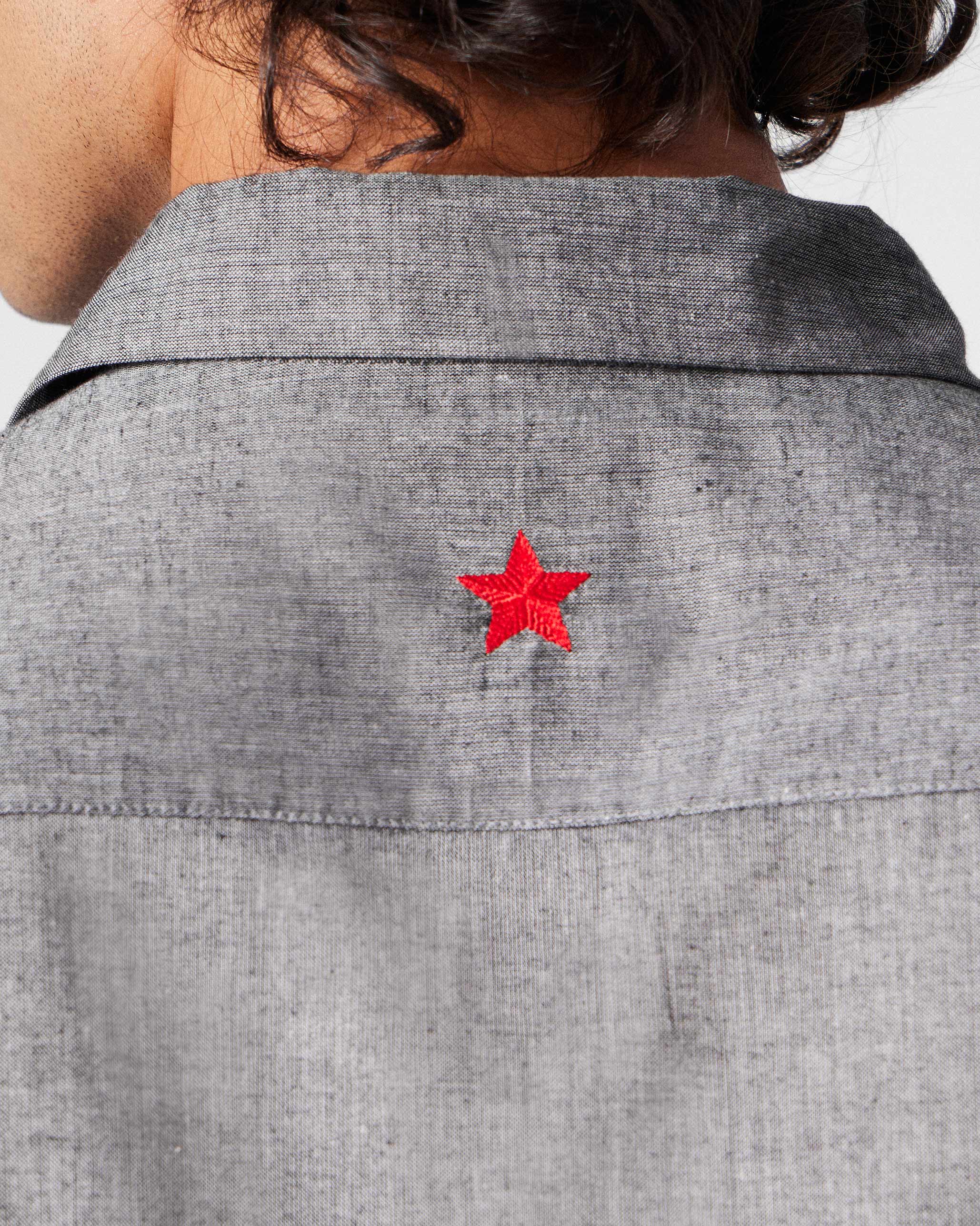 Nava Shirt - Charcoal