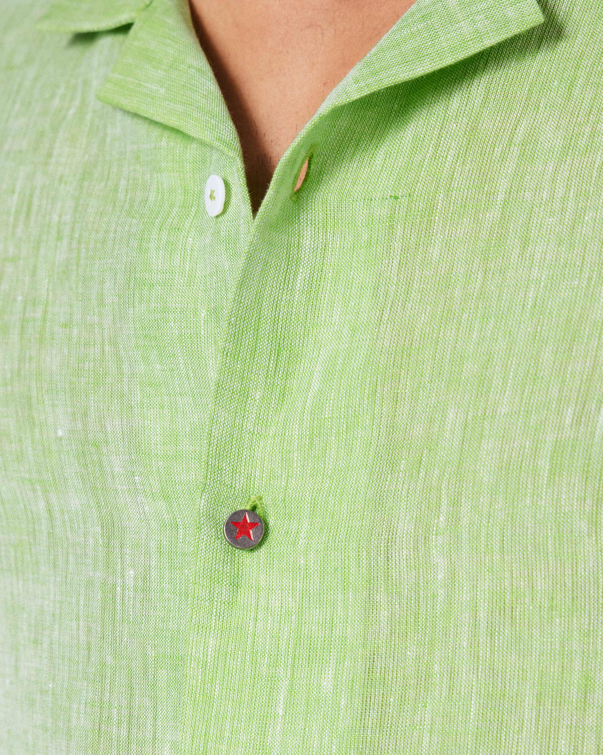 Mistari Shirt - Light Green
