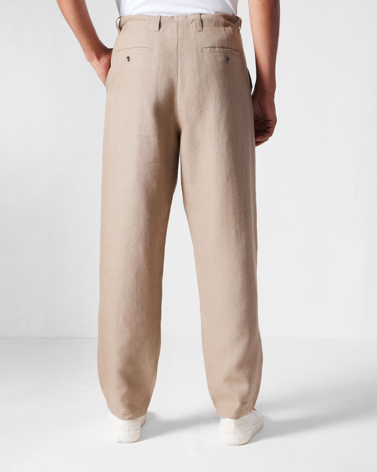 Karo Pants - Light Brown