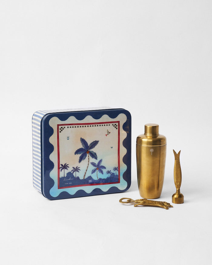Kandy Stripes Barware Gift Set