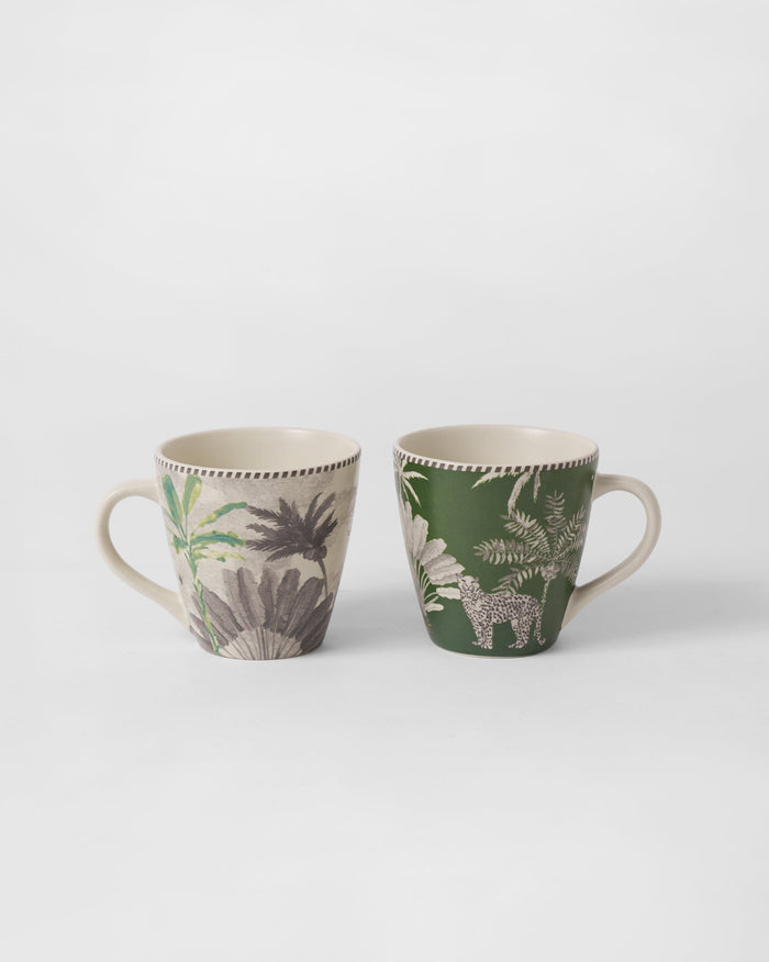 Haathi Conical Mug - Set of 2