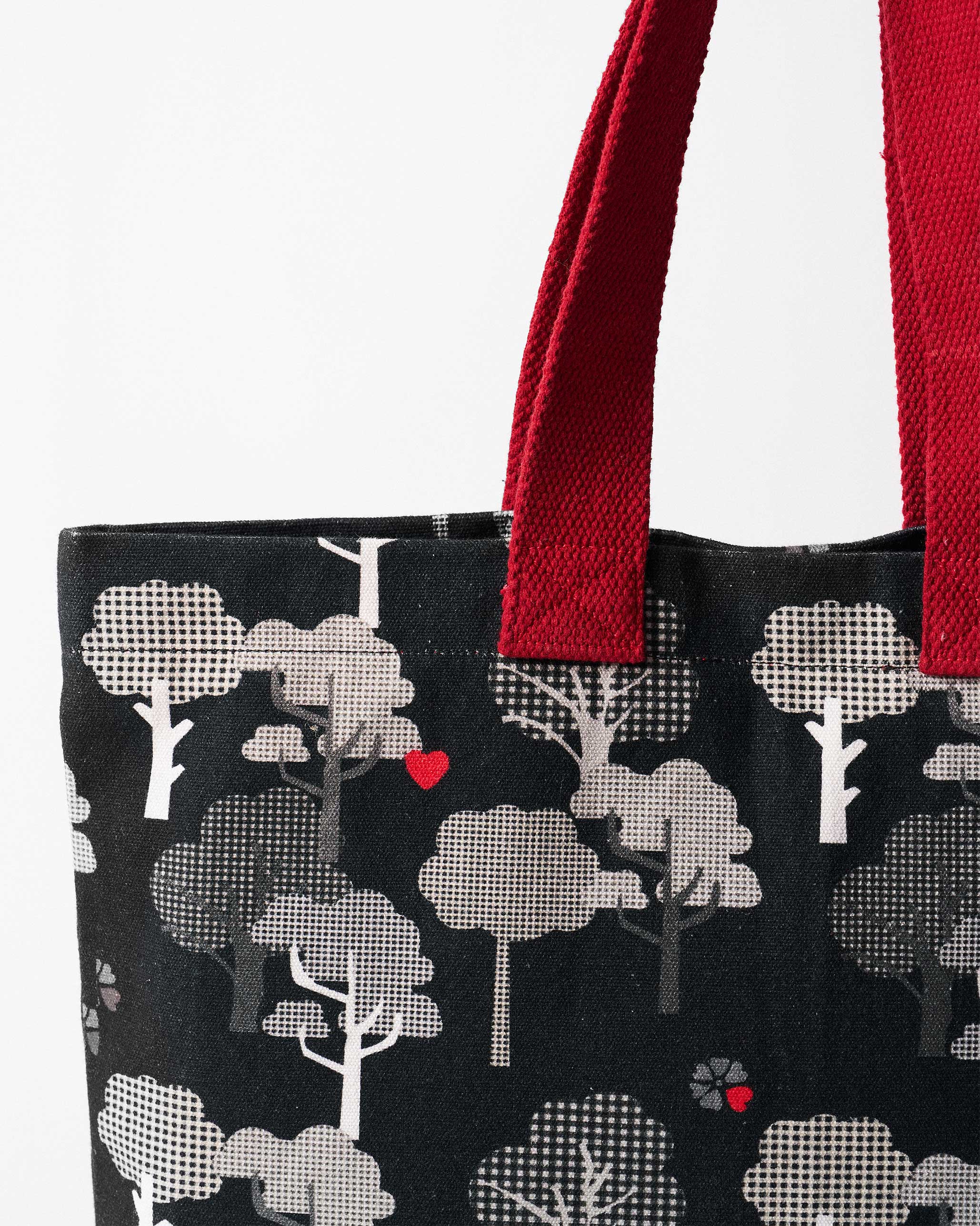 Bagan Tote - Black & Charcoal