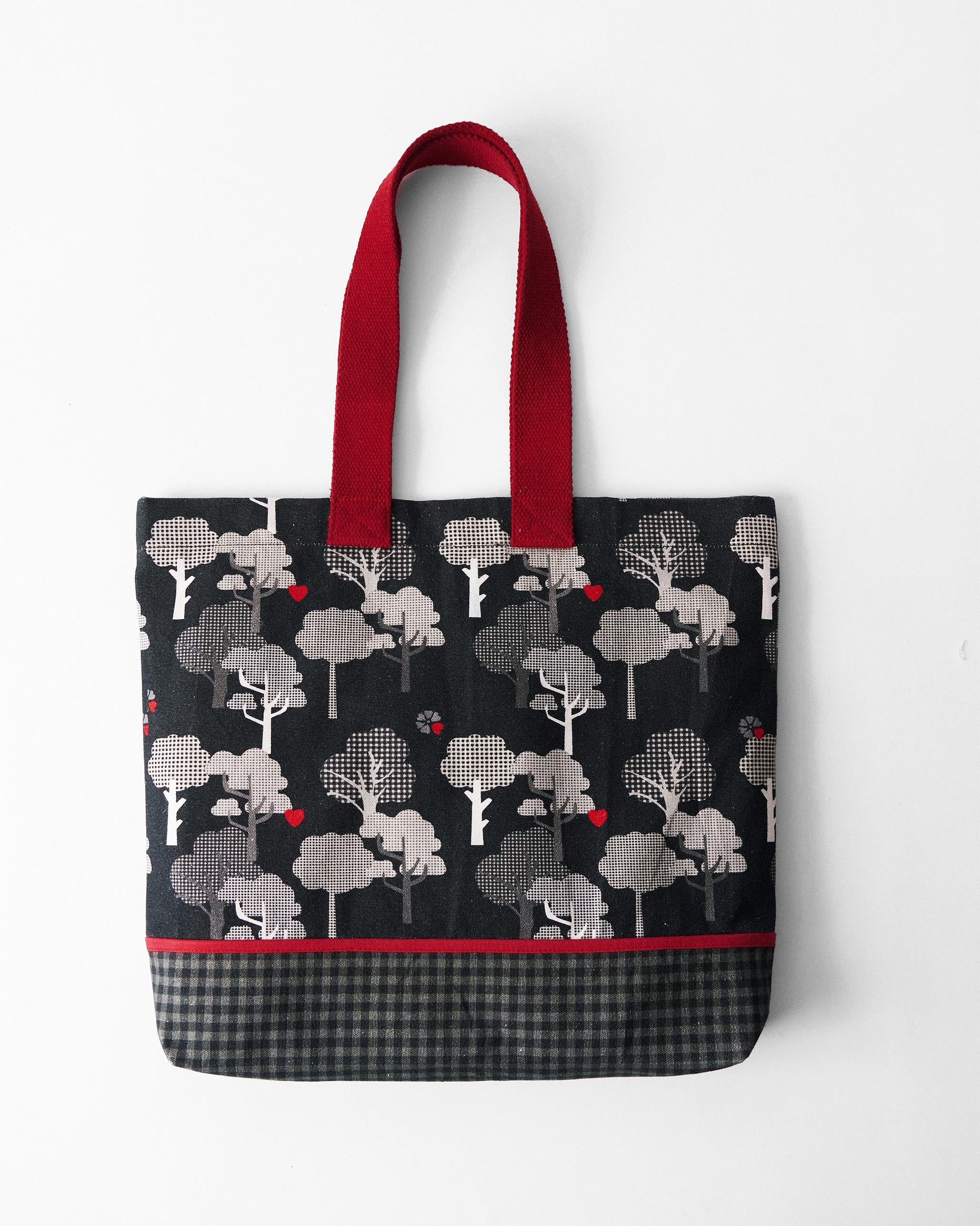 Bagan Tote - Black & Charcoal