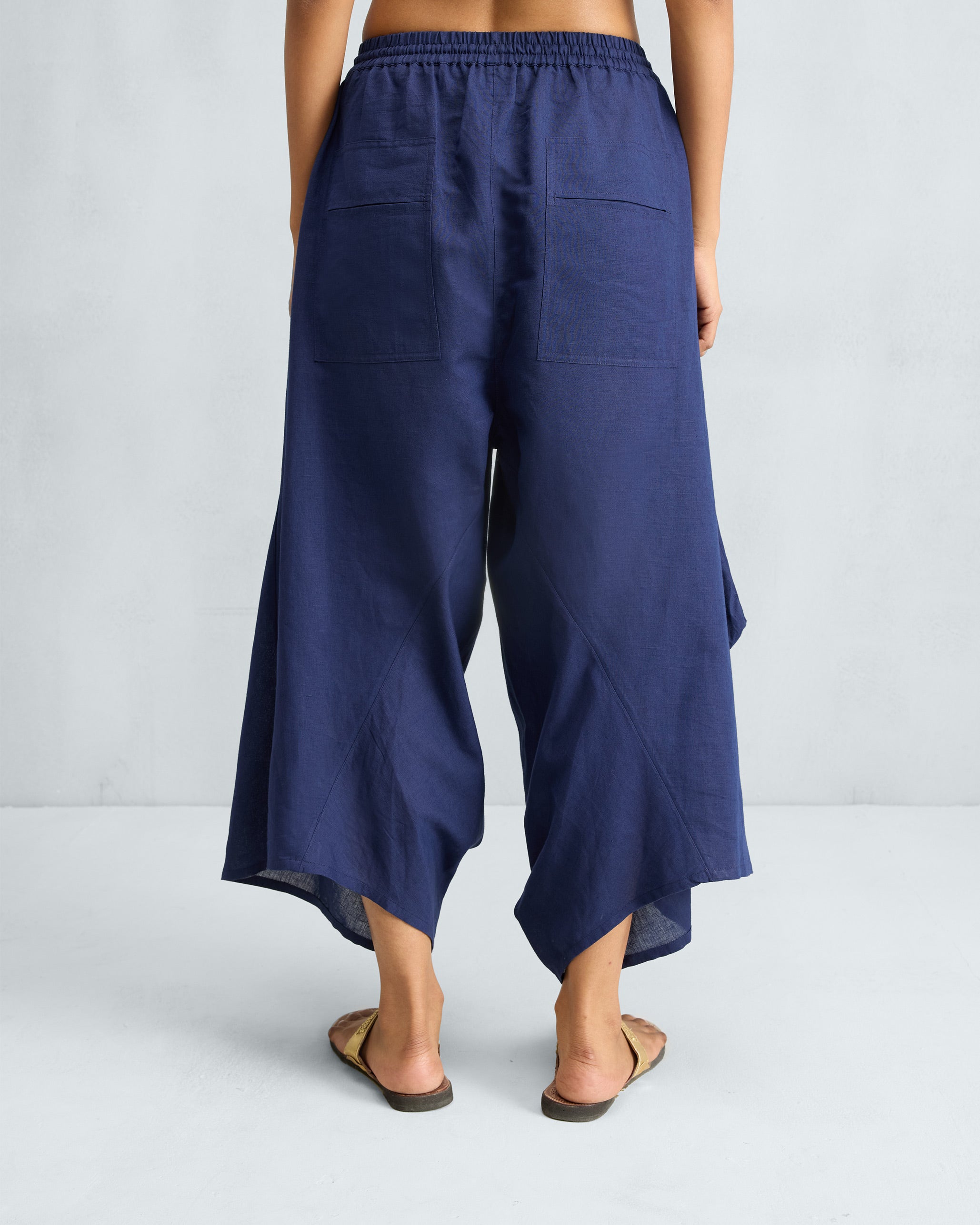 Yoka Trousers - Ink Blue
