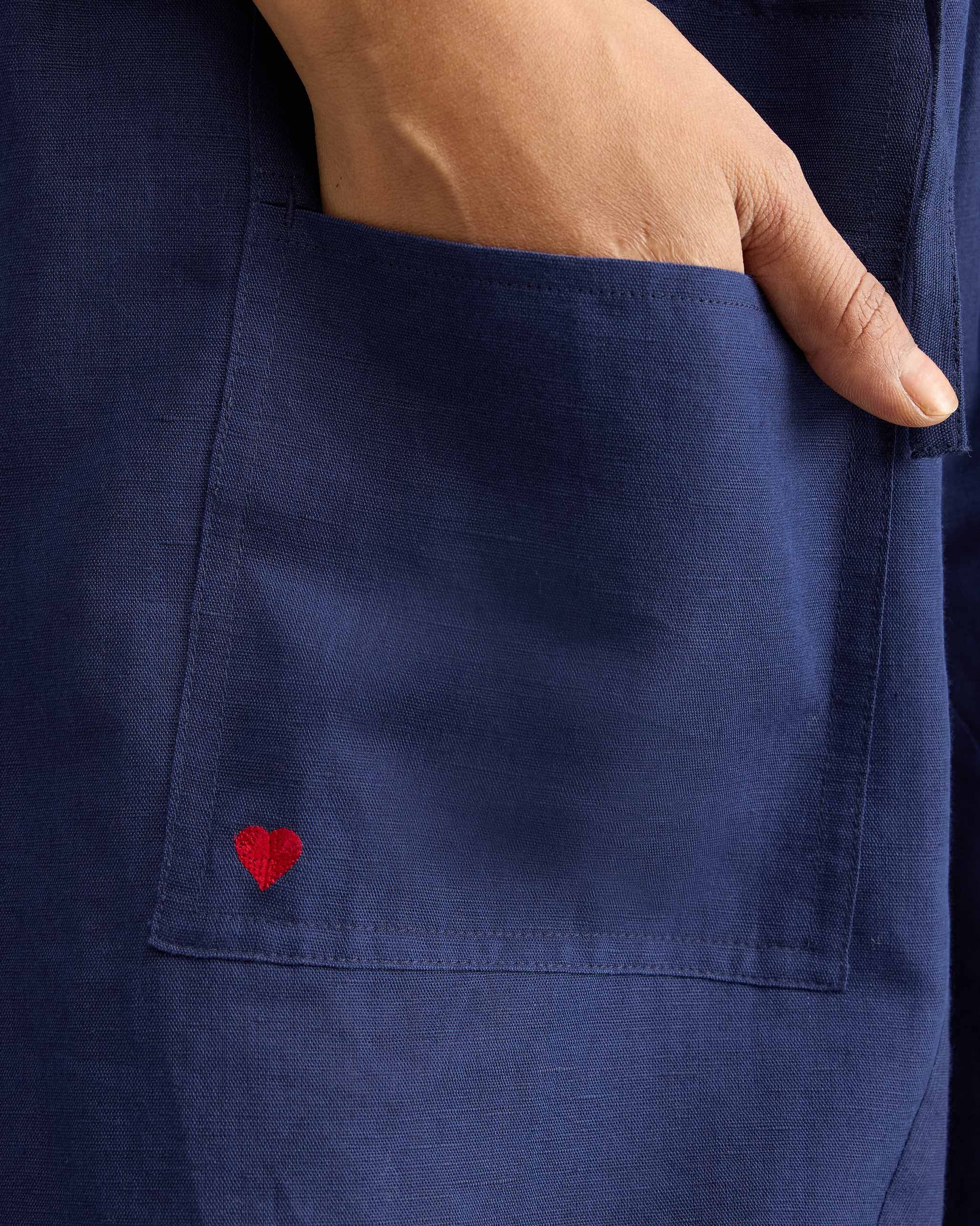 Yoka Trousers - Ink Blue