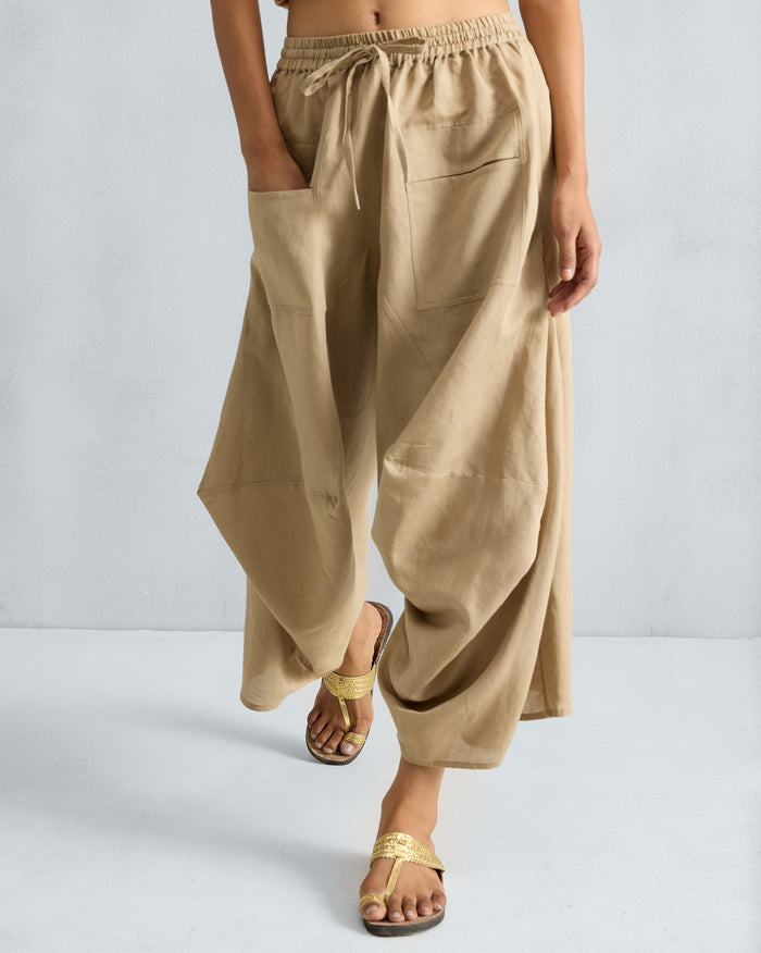 Yoka Trousers - Beige