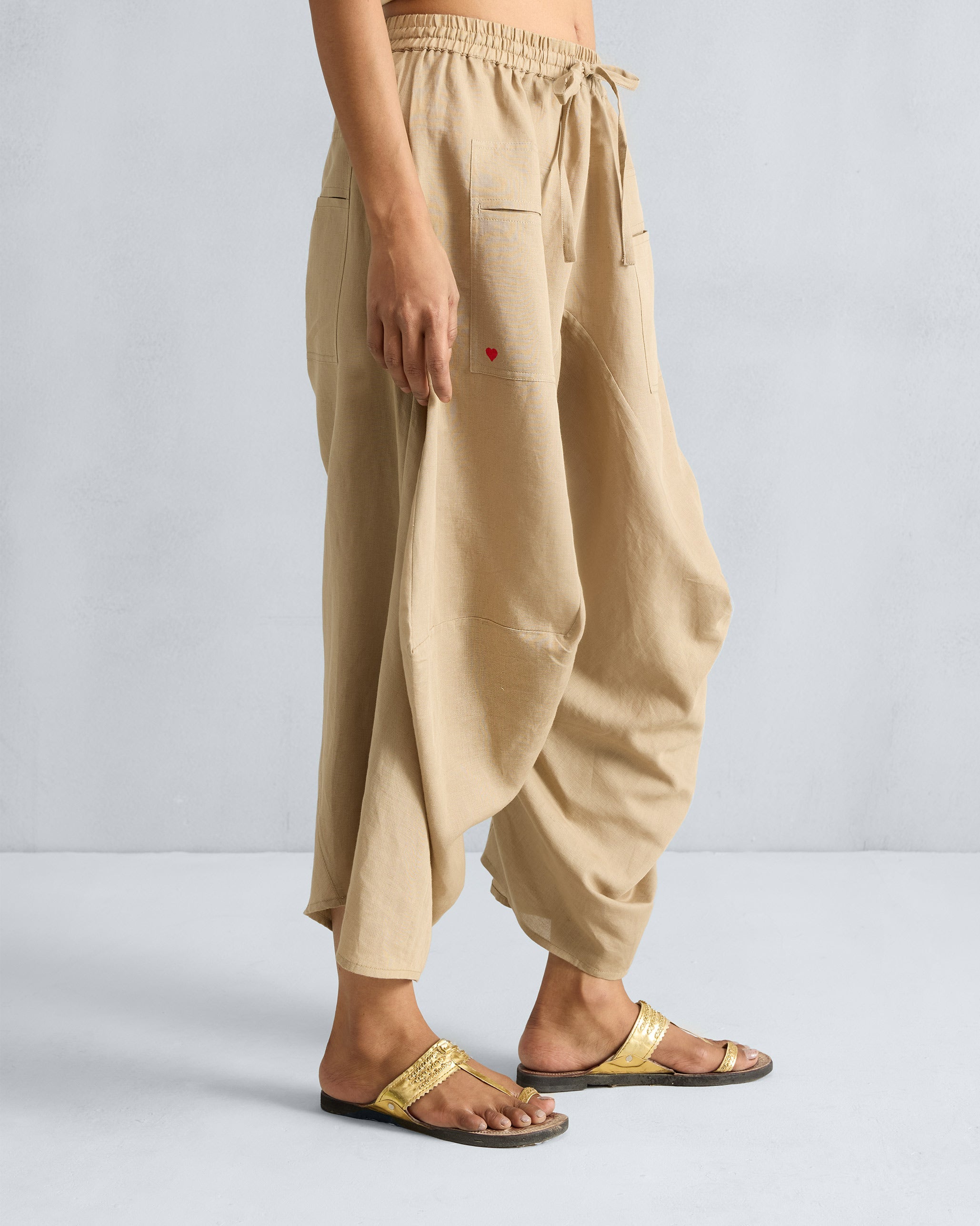 Yoka Trousers - Beige