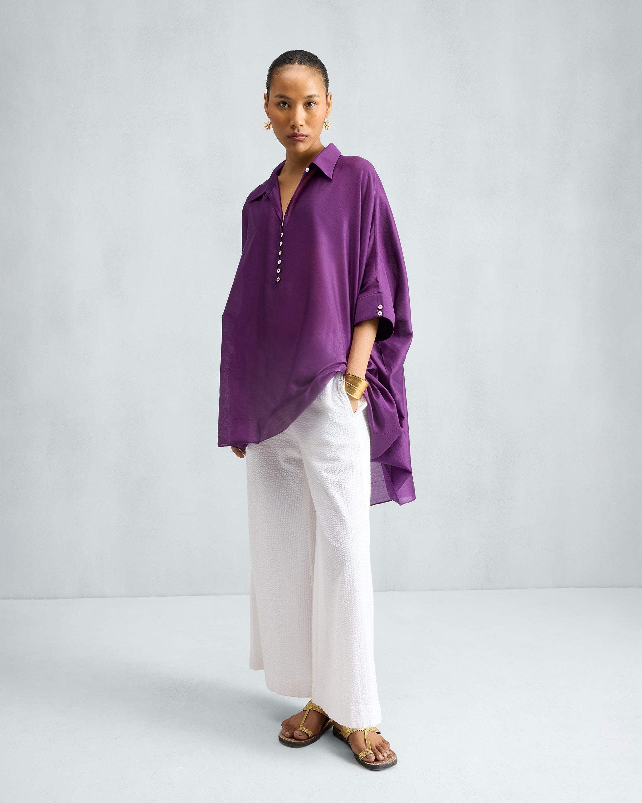 Hala Tunic - Purple