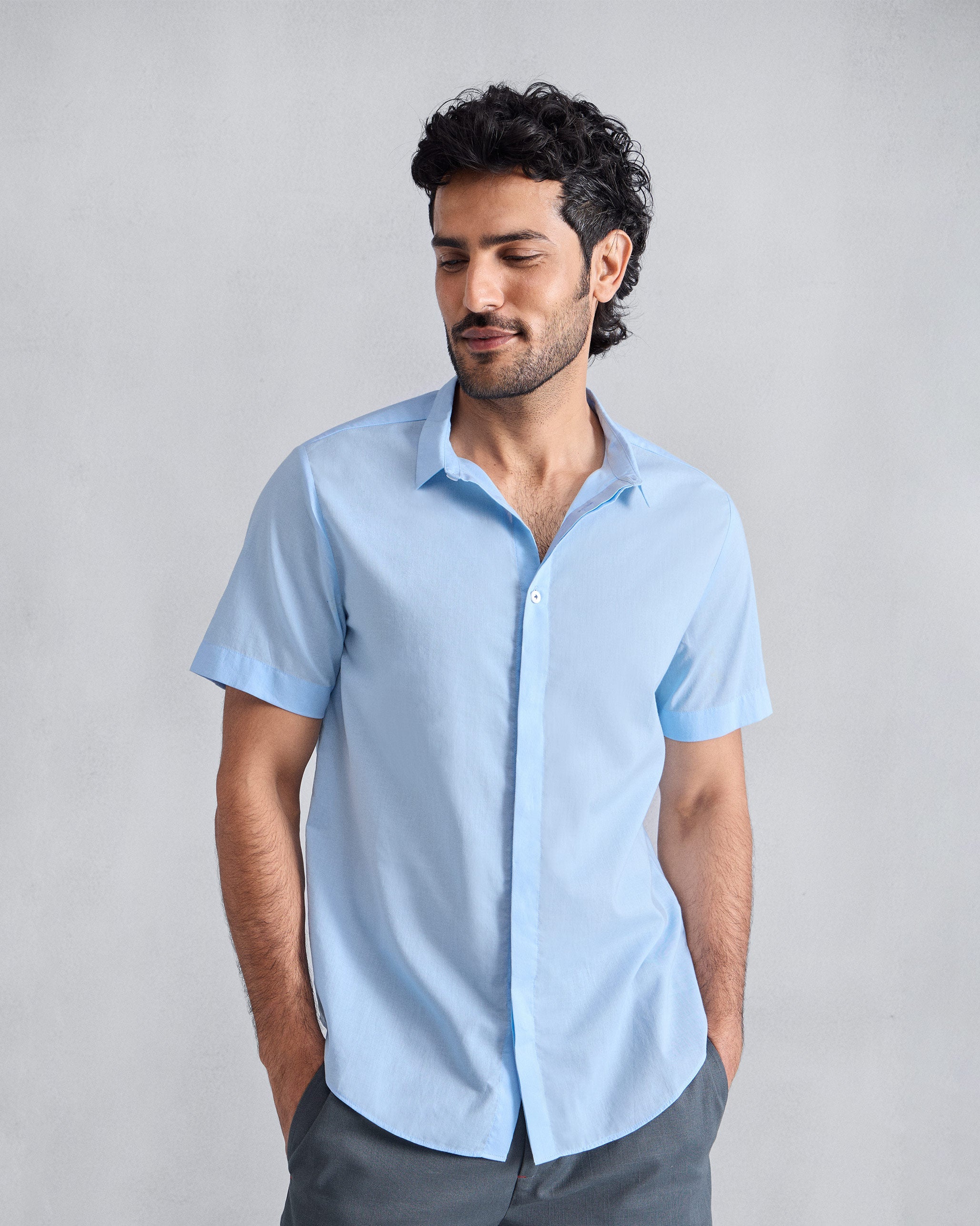 Riverine Shirt - Light Blue