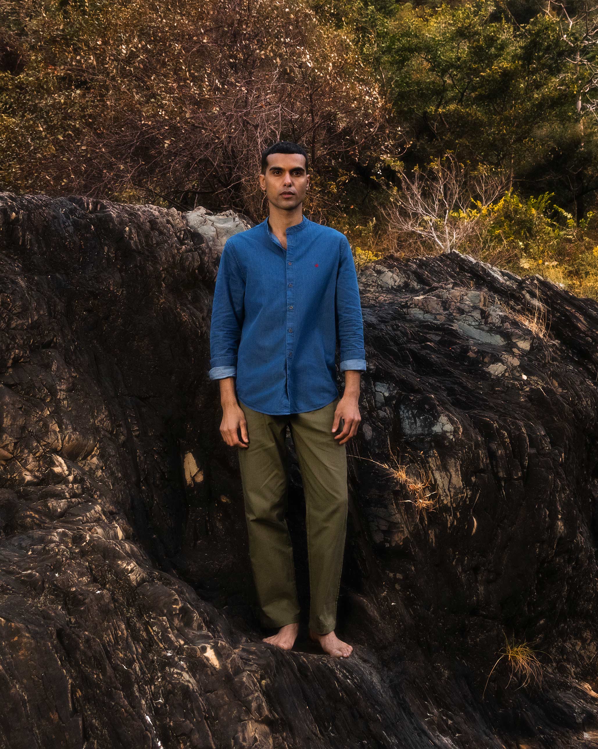 Nawab Shirt - Denim