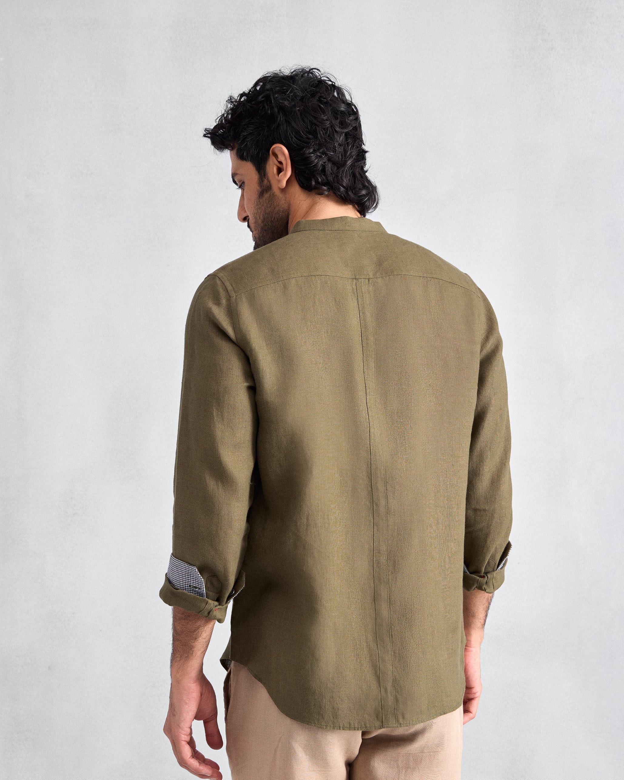 Nawab Shirt - Olive