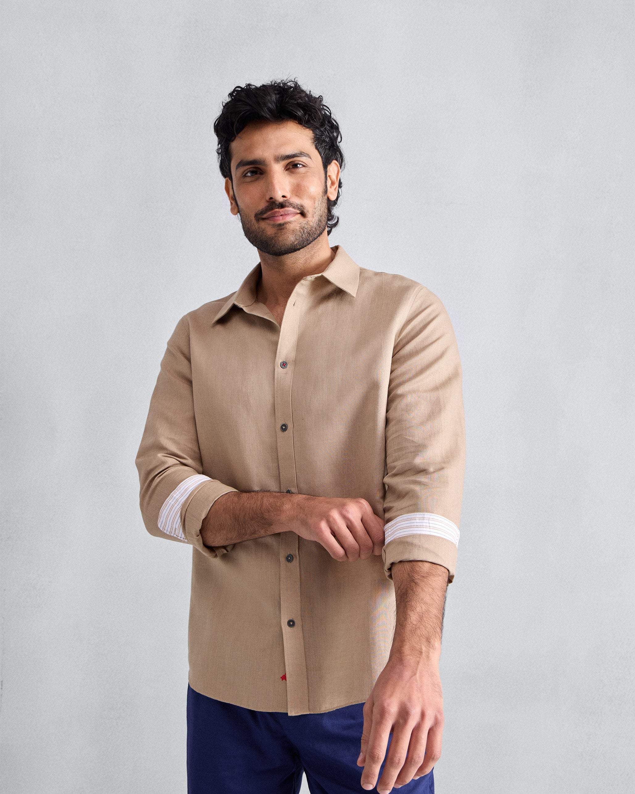 Classic Shirt - Beige