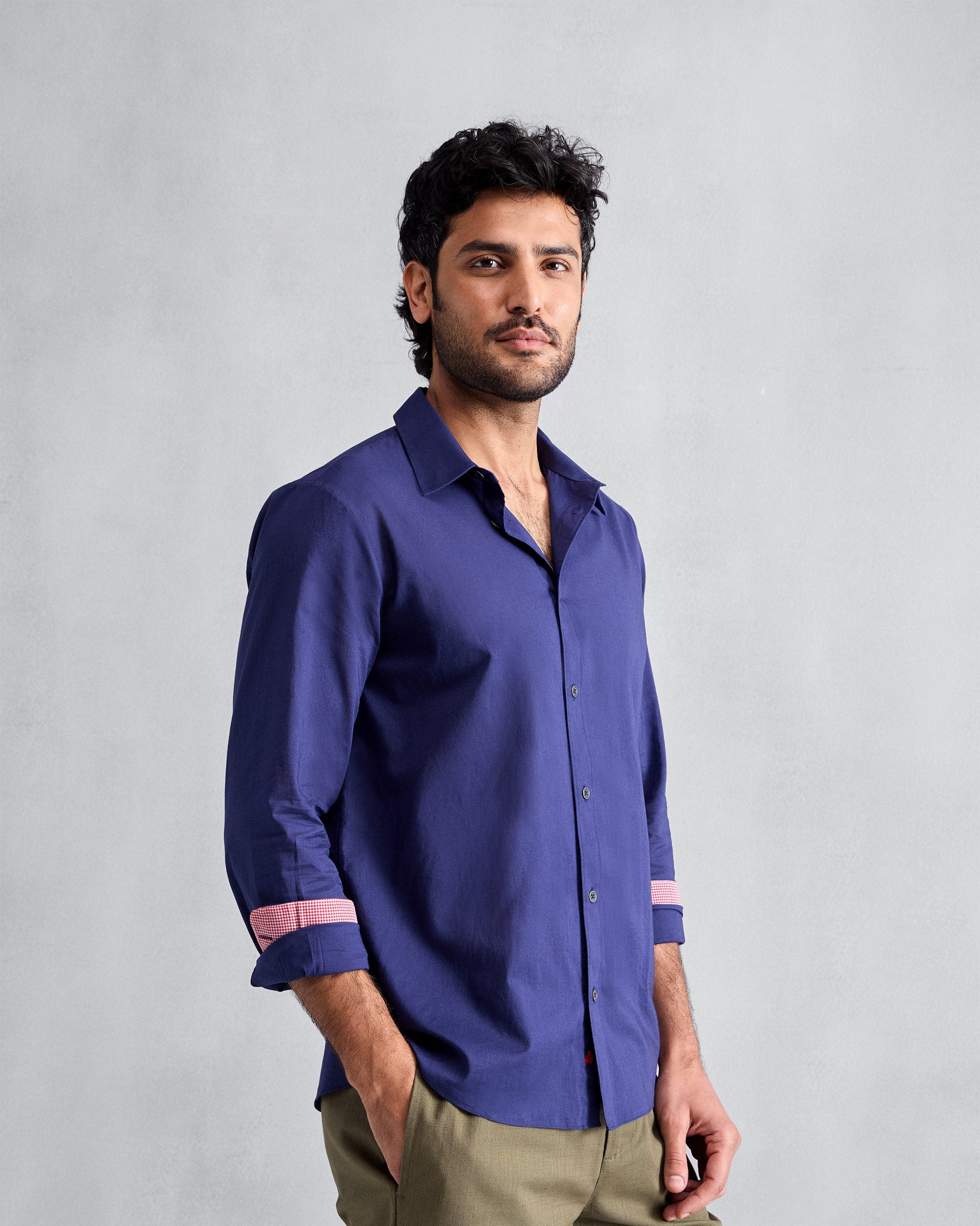 Classic Shirt - Ink Blue