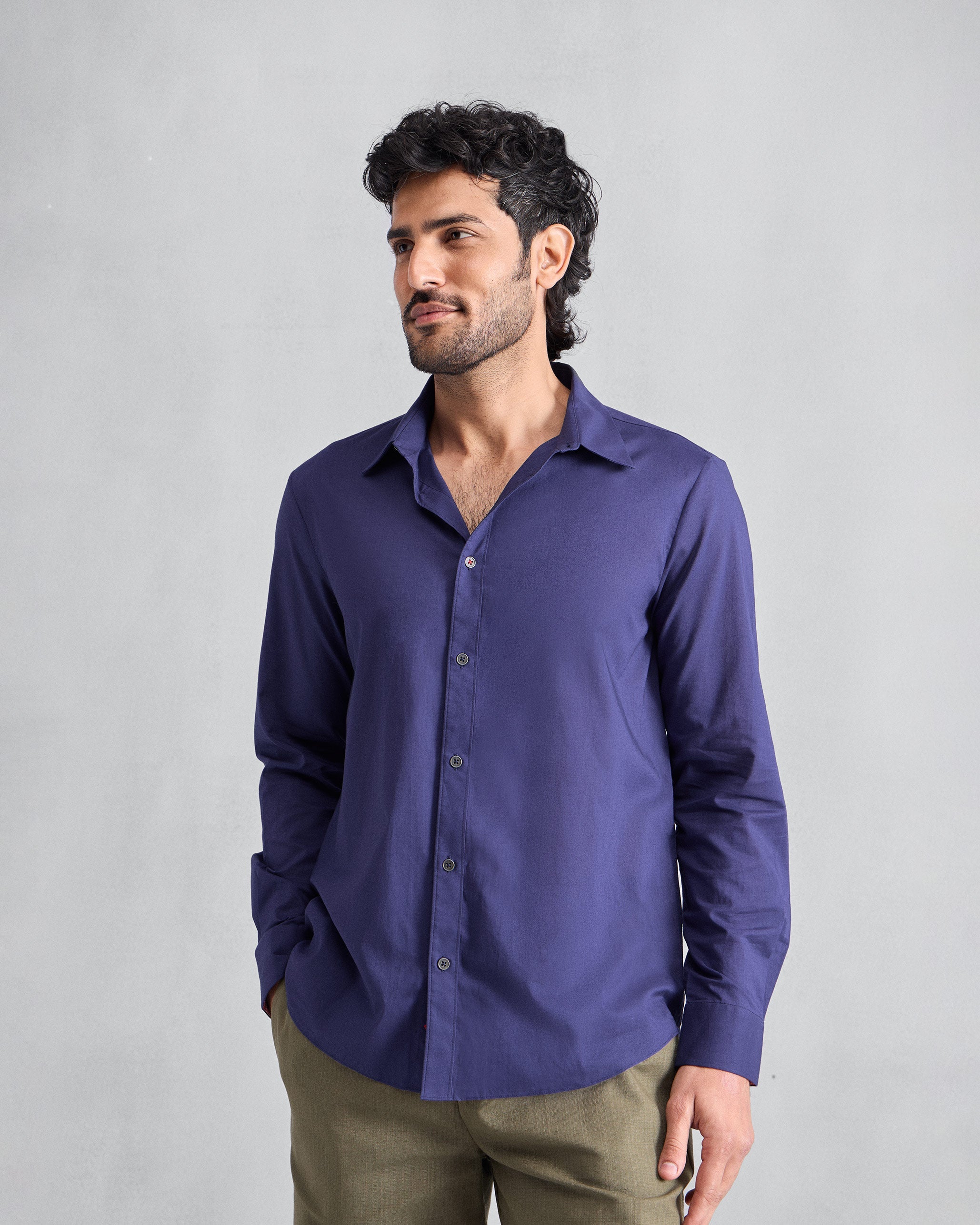 Classic Shirt - Ink Blue