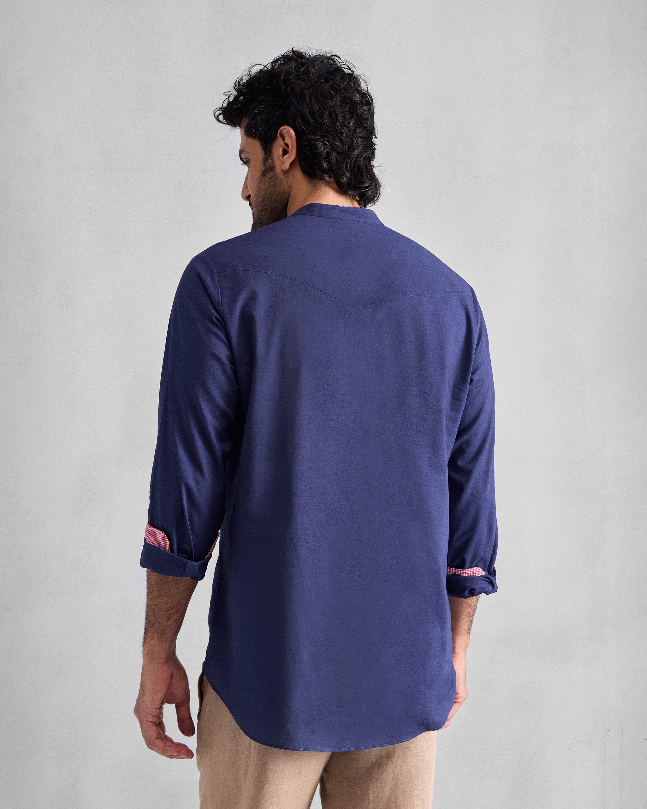 Pondicherry Shirt - Ink Blue